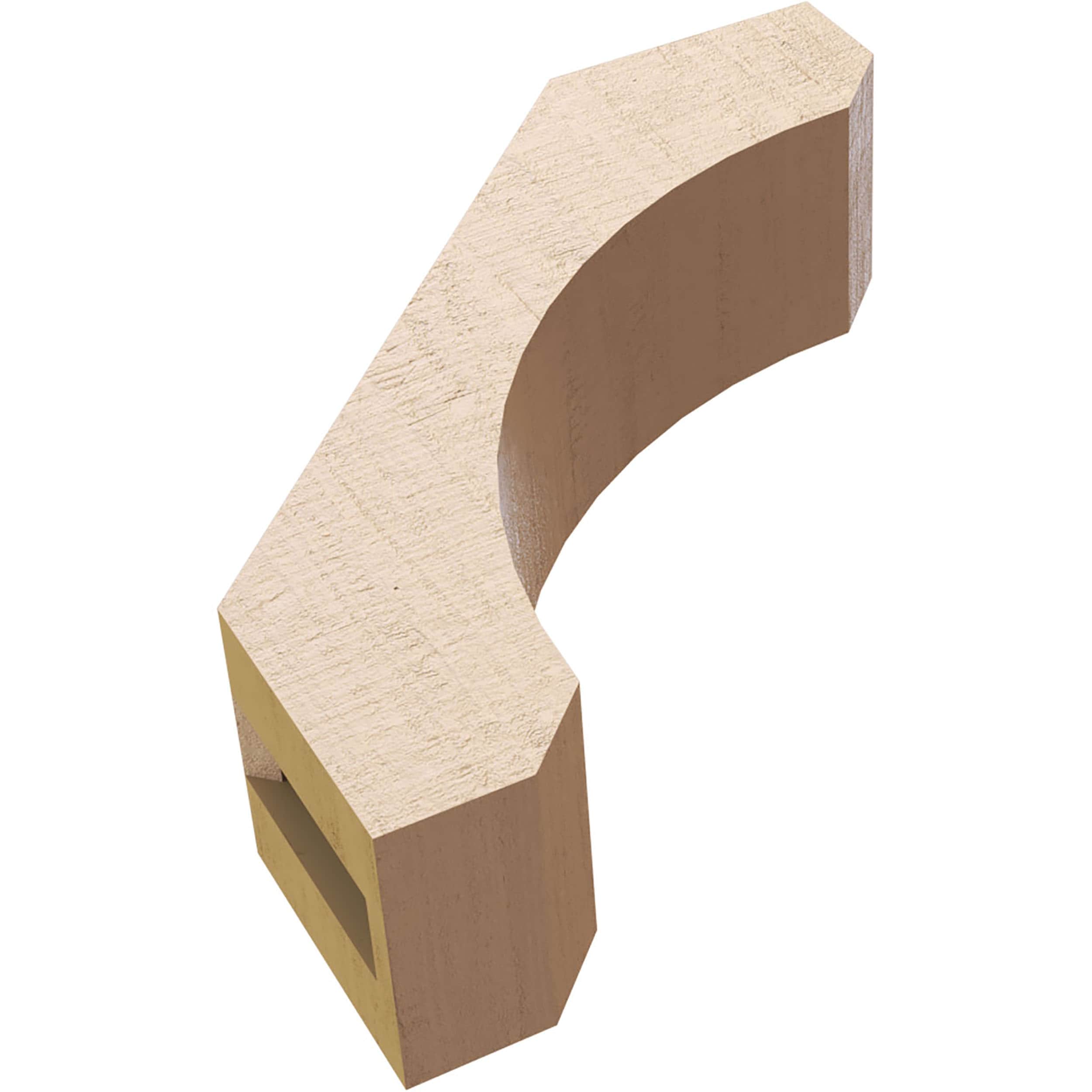 Ekena Millwork BRCUR03X10X10LECRCPR braces - View #13