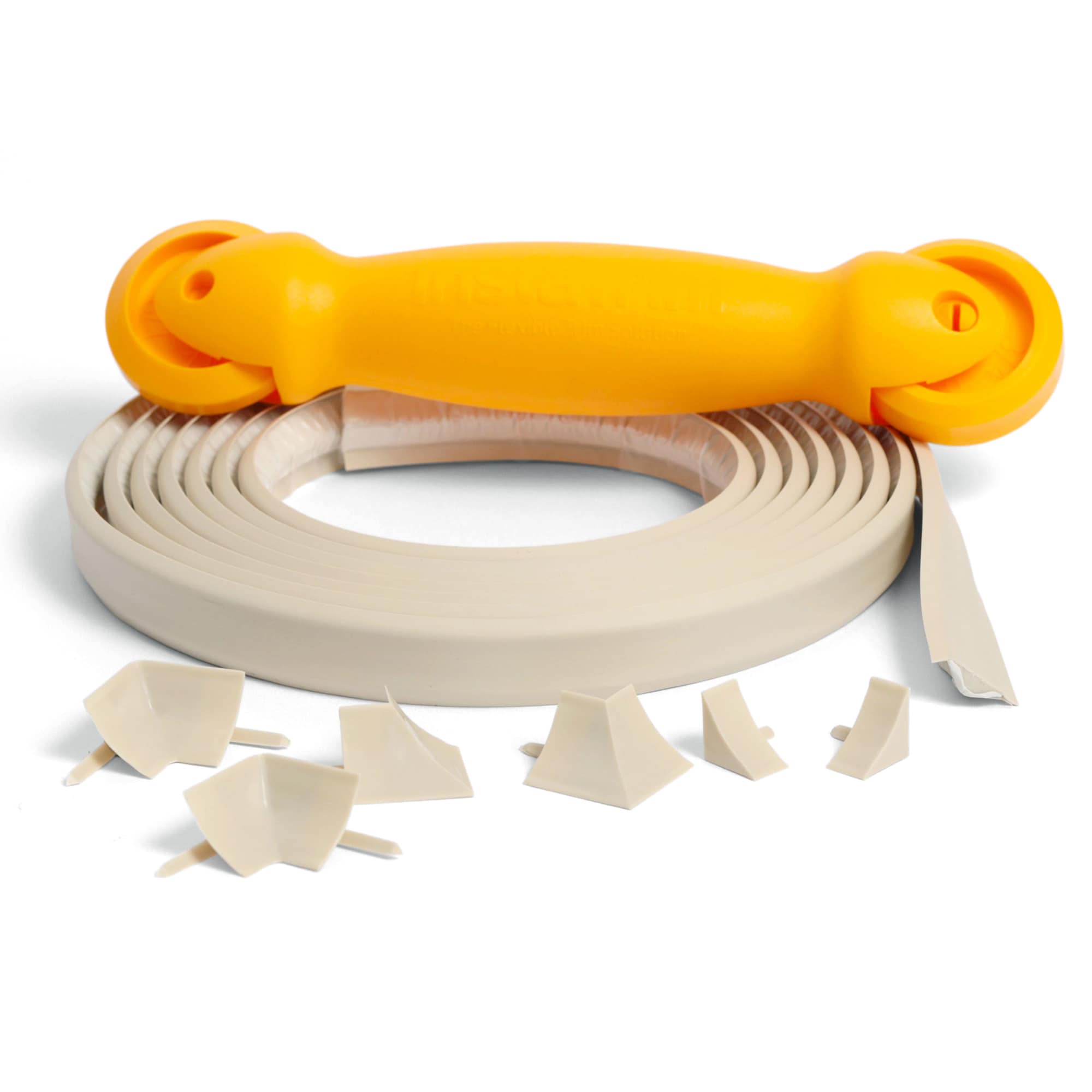 InstaTrim 7510IVRKIT Ivory Caulk strip For Use on Floors , Walls