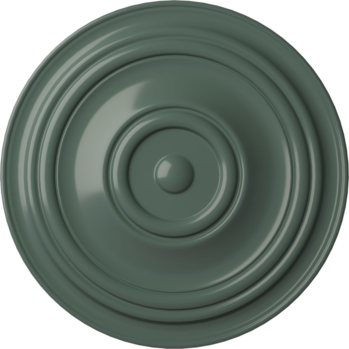 Ekena Millwork CM31TRCBF Traditional 31.5-in W x 31.5-in L Painted Cloud Burst Polyurethane Whole Ceiling Medallion