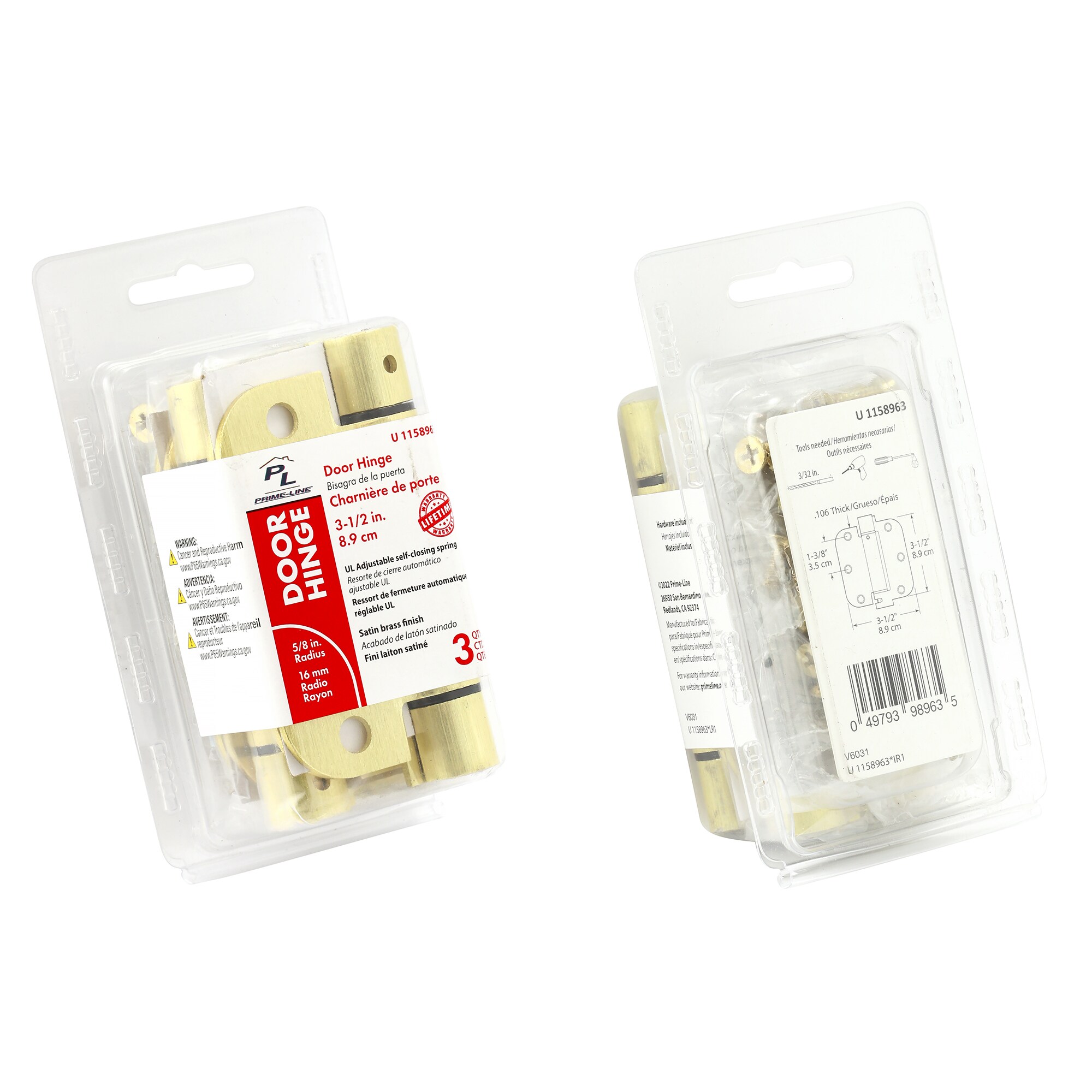 Prime-Line U 1158963 Entry-Door-Hinges - View #10