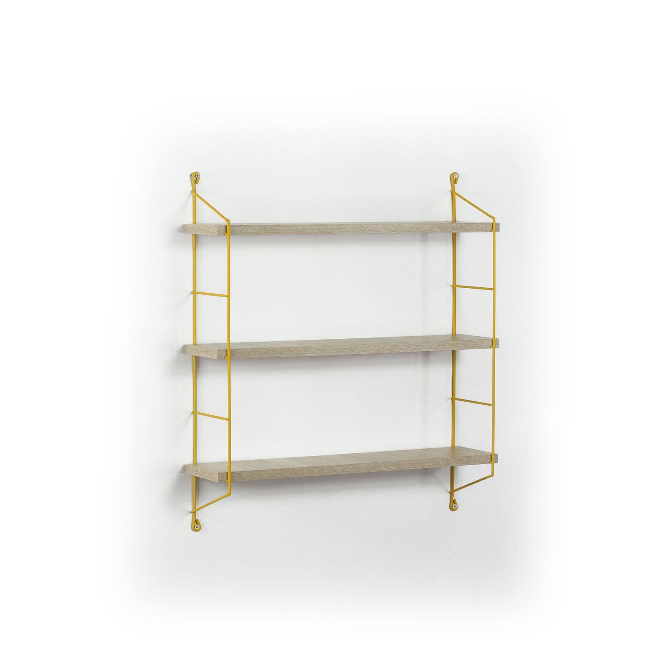 JASMODER B02949540 Oak Metal 24.00-Inches W x 27.00-Inches H x 6.00-Inches D )
