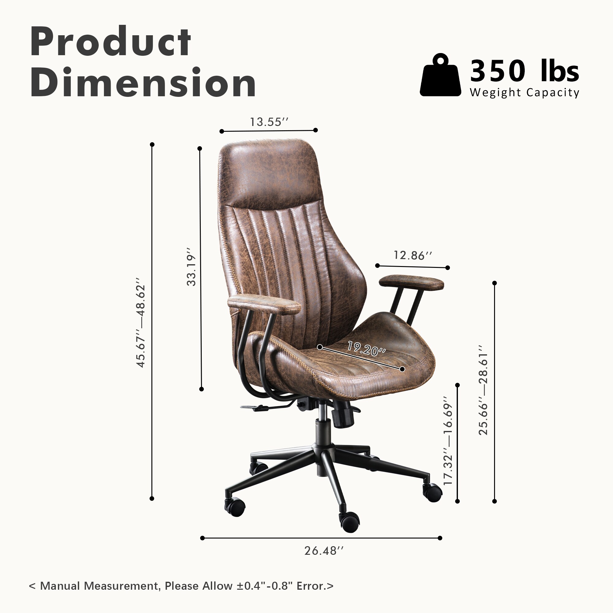 Caodoc L5-KL800-5 Office-Chairs - View #6