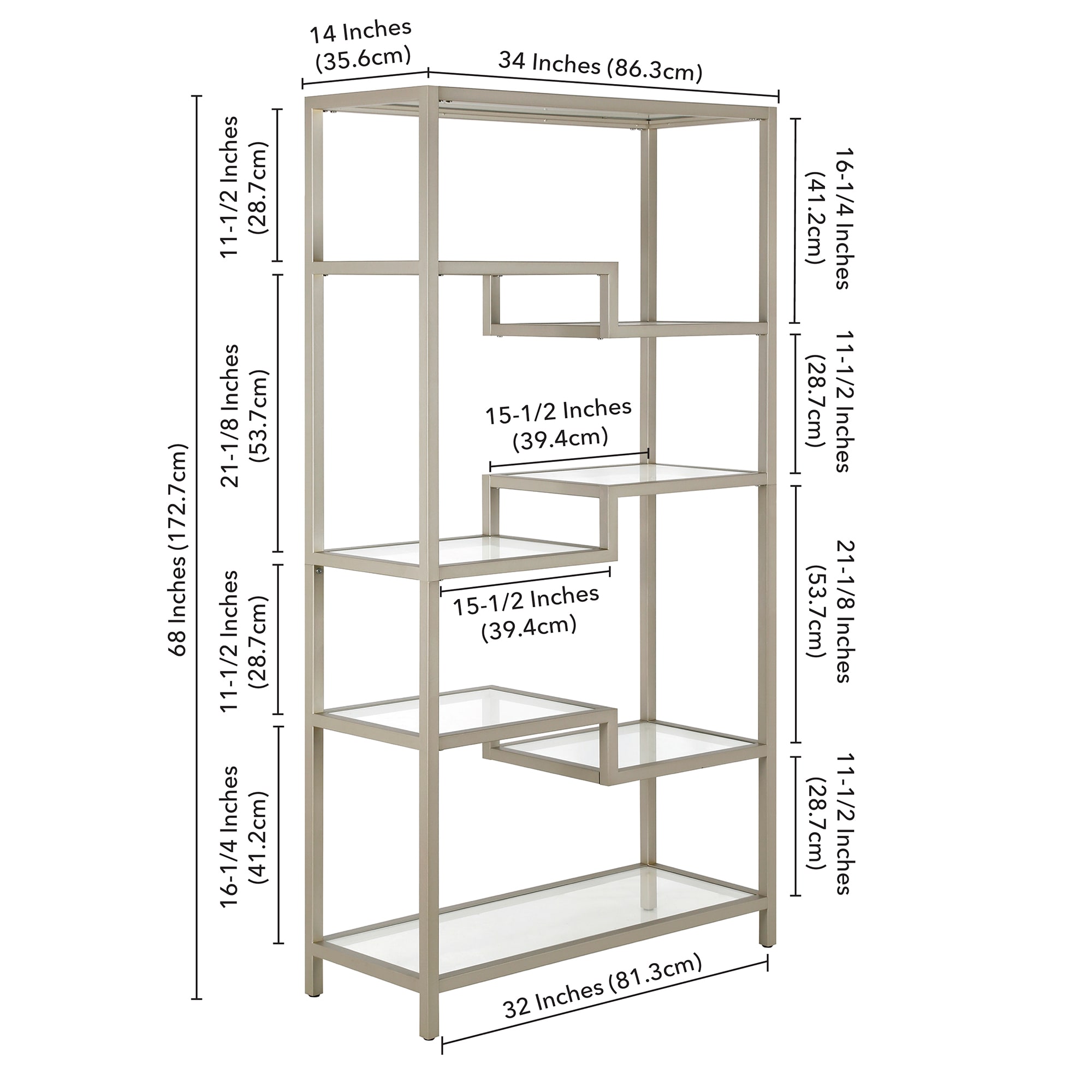 Hailey Home BK0778 bookcases - View #5