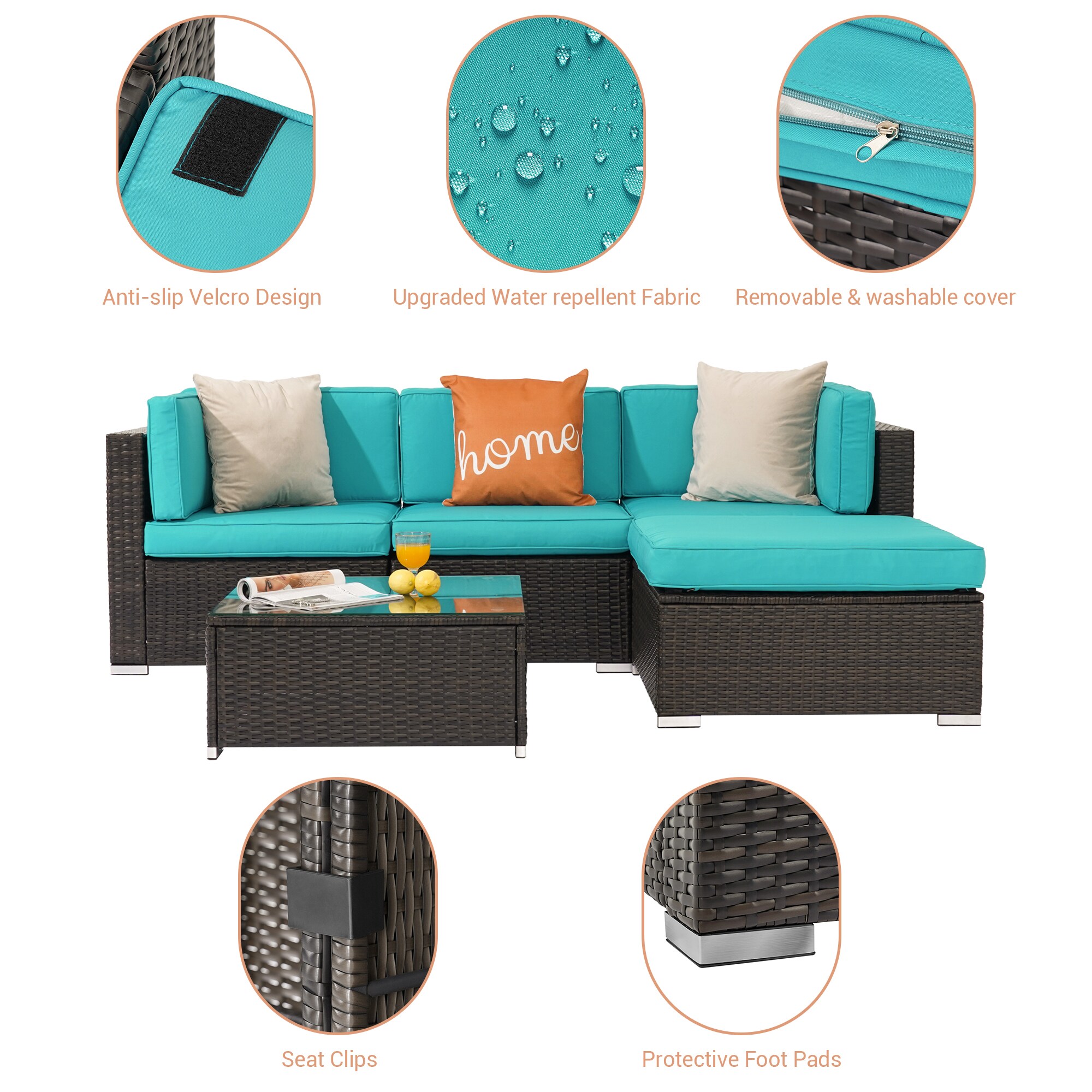 ACEGOSES LW-HSFF325L Patio-Conversation-Sets - View #3