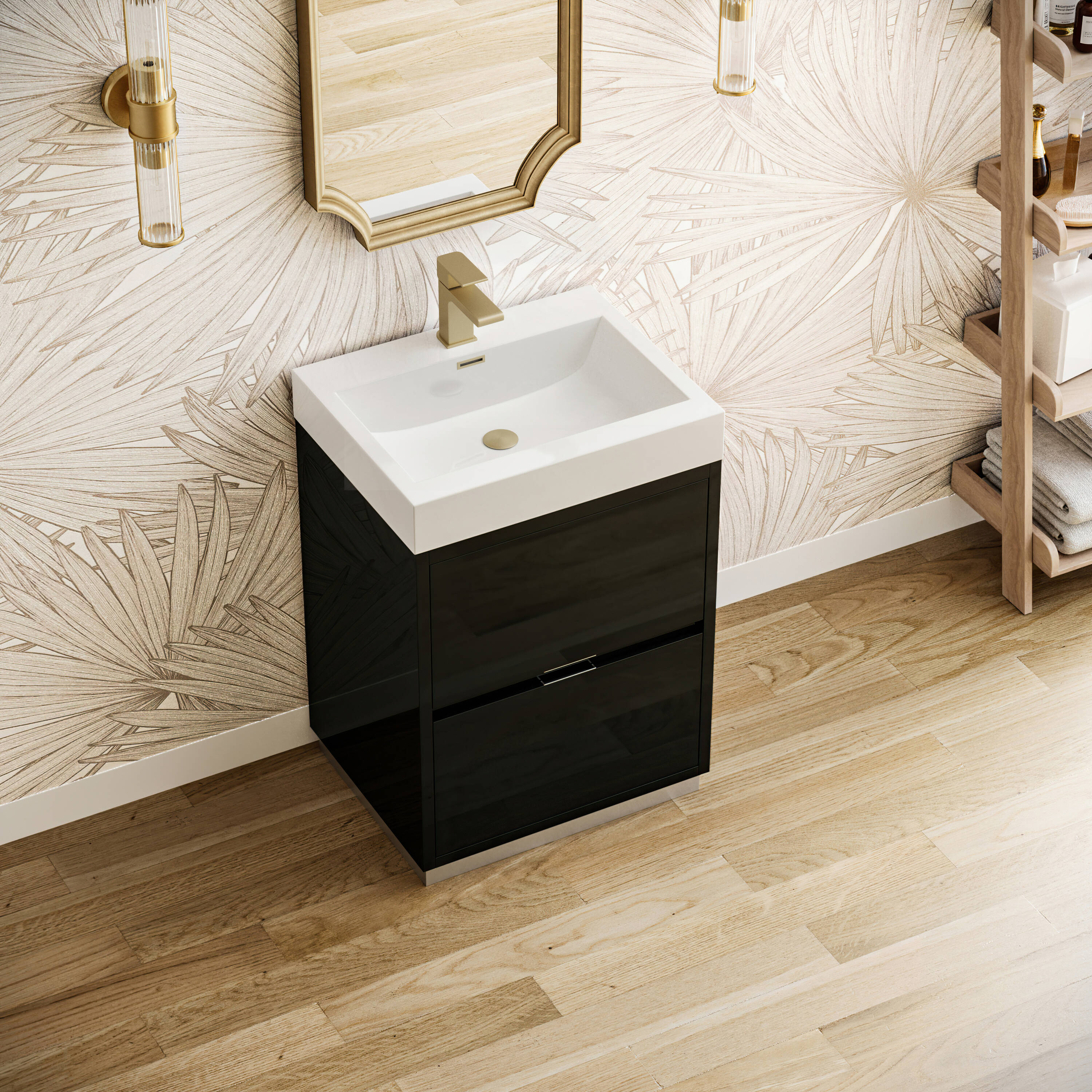 Fresca FCB8424GG-I Bath-Vanity-Combo - View #4