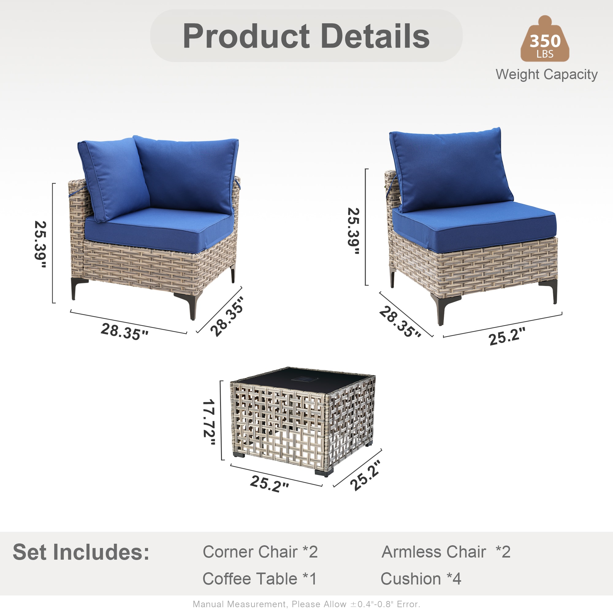 Caodoc L5-SKT705-1 Patio-Sofas-Daybeds - View #8