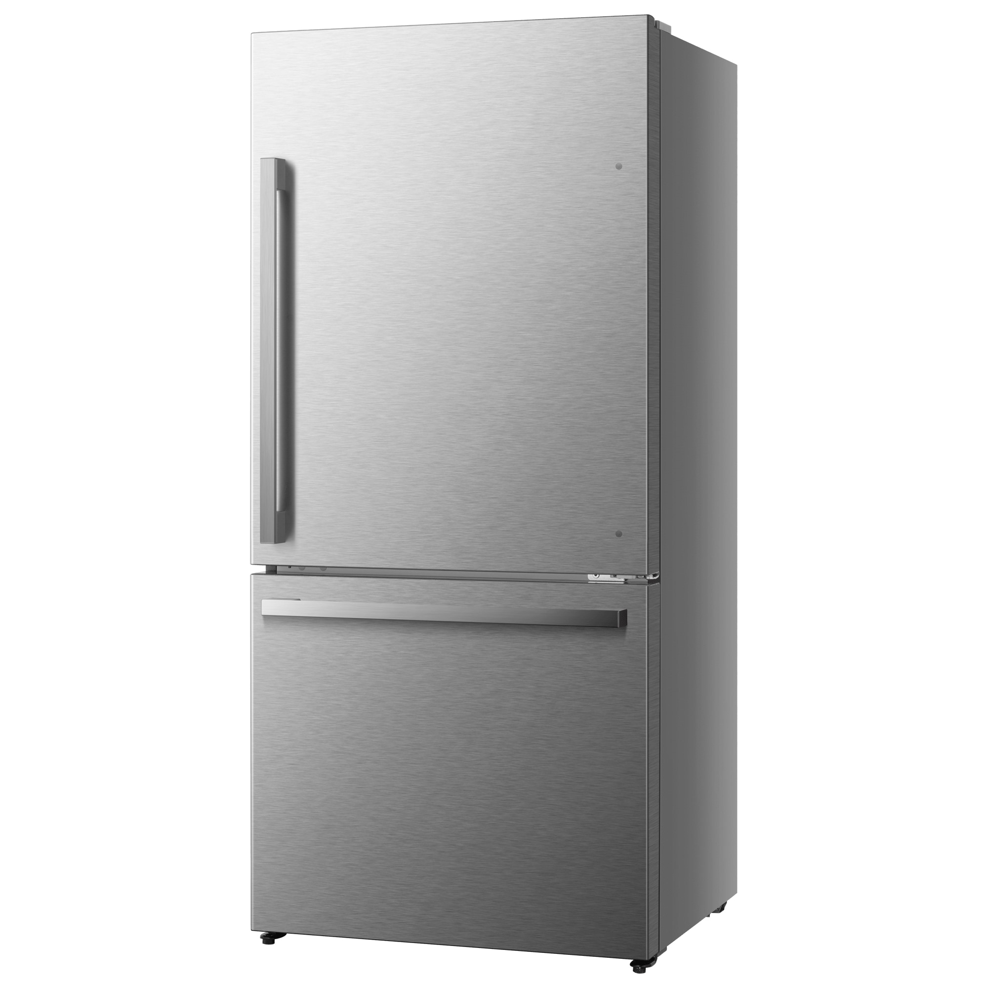 Hisense 17.2-cu ft Counter-depth Bottom-Freezer Refrigerator 