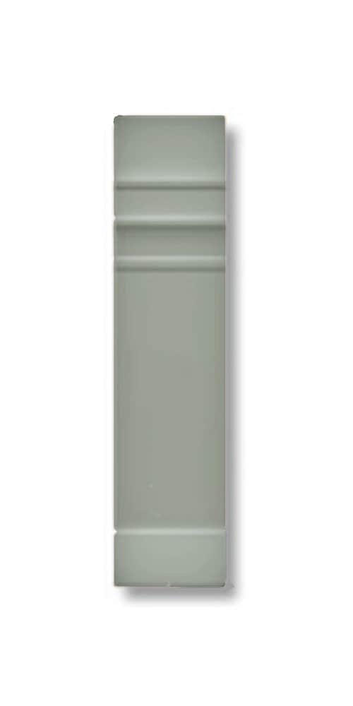 Flexco Merit Base Sculpture Gray 0.125-in T x 4.25-in W x 480-in L Vinyl Wall Base
