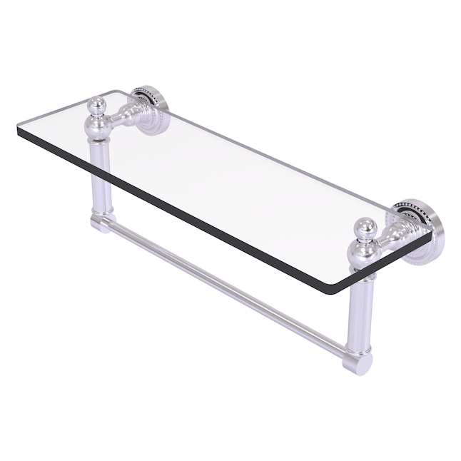 Allied Brass Dottingham Satin Chrome Brass Bath Accessory Set Allied Brass Dottingham Satin Chrome Brass Bath Accessory Set