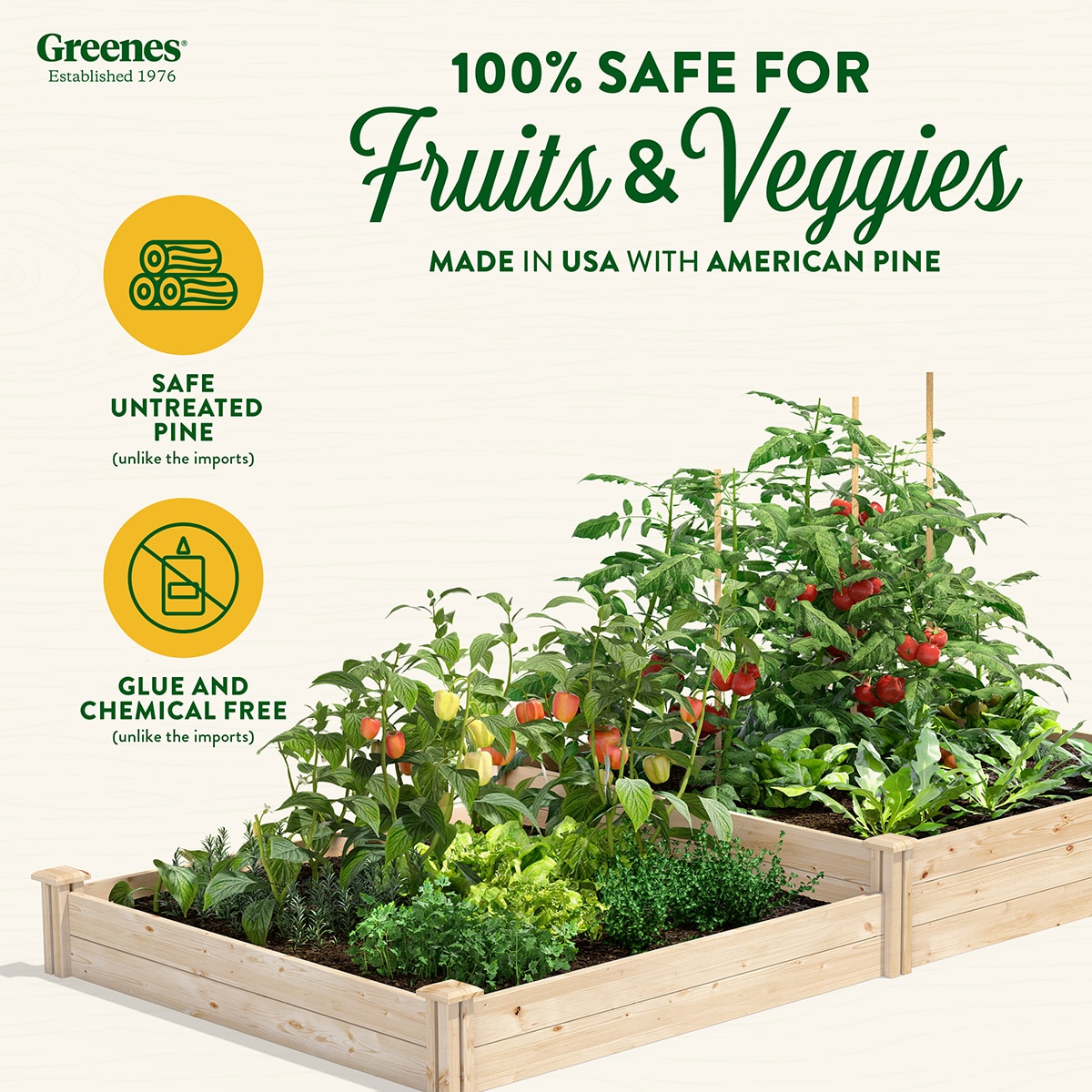 Greenes Fence RCP4C8T2 Raised-Garden-Beds - View #3