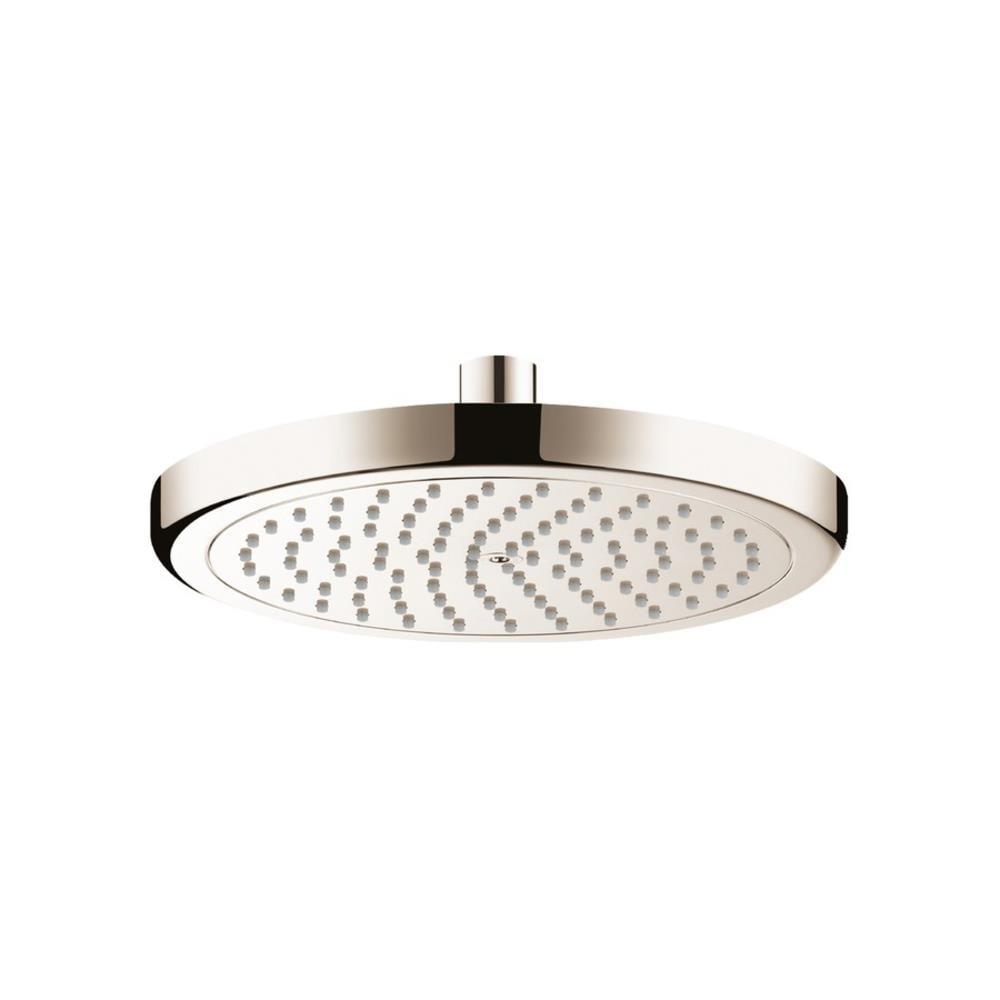 Hansgrohe 26465821 Croma 1.0 -Spray Brushed nickel 8.625-in Round Fixed Rain Shower Head 2.5 GPM