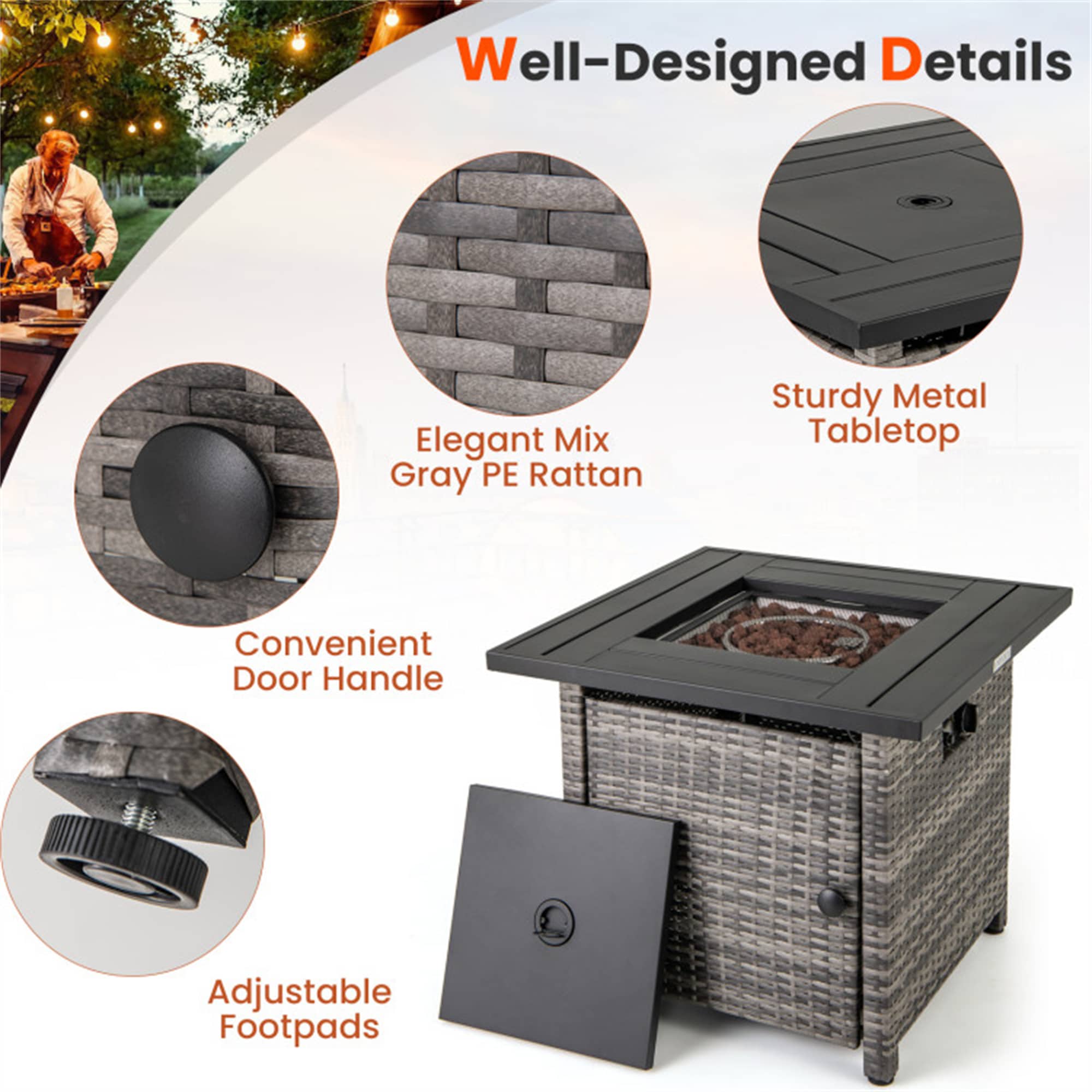 BABOOM BOM-P11846-CO Outdoor-Gas-Firepits - View #6