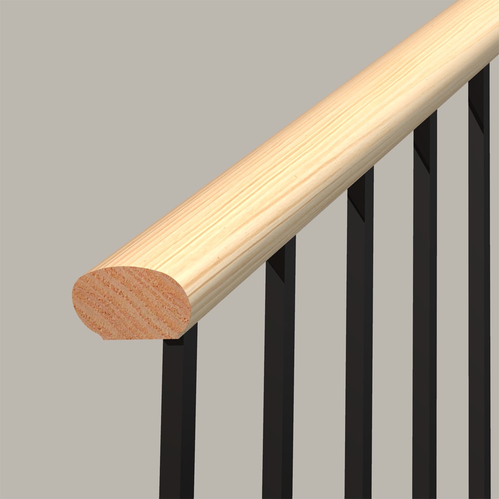 L.J. Smith Stair Systems 240-12 Interior-Stairpart-Railing - View #3