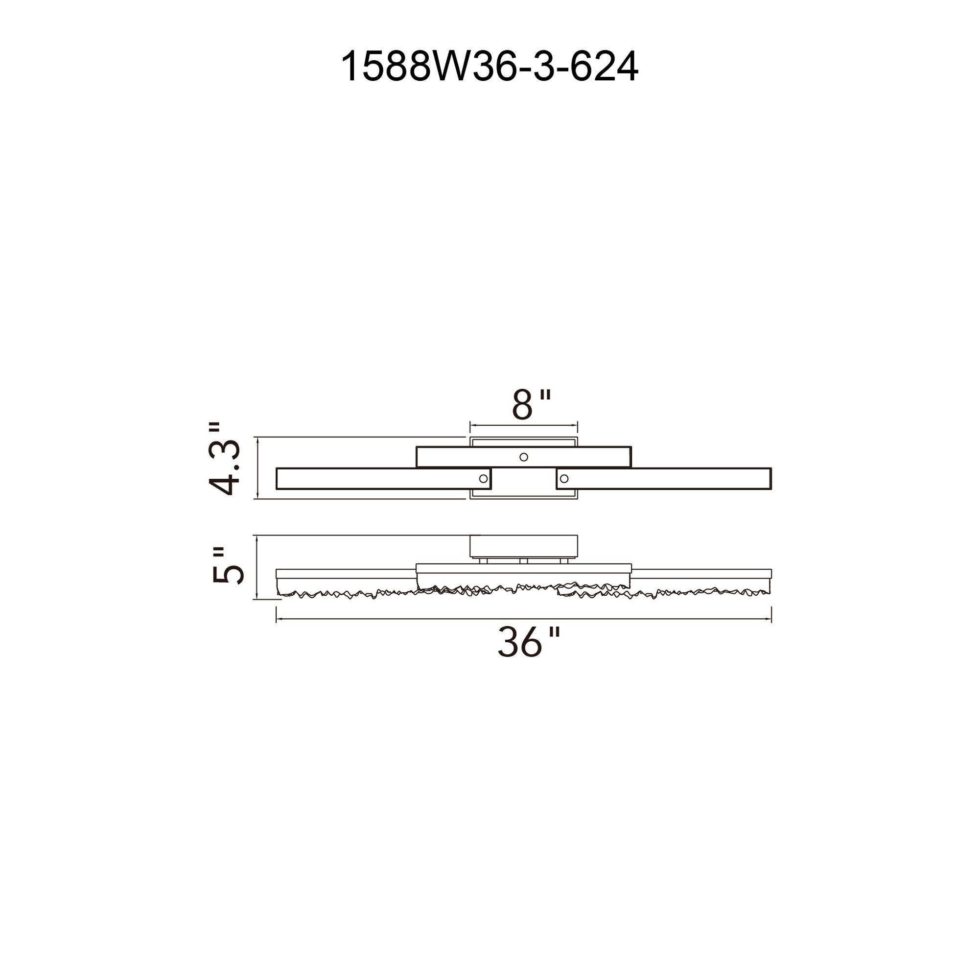 CWI Lighting 1588W36-3-624 b089995 - View #10