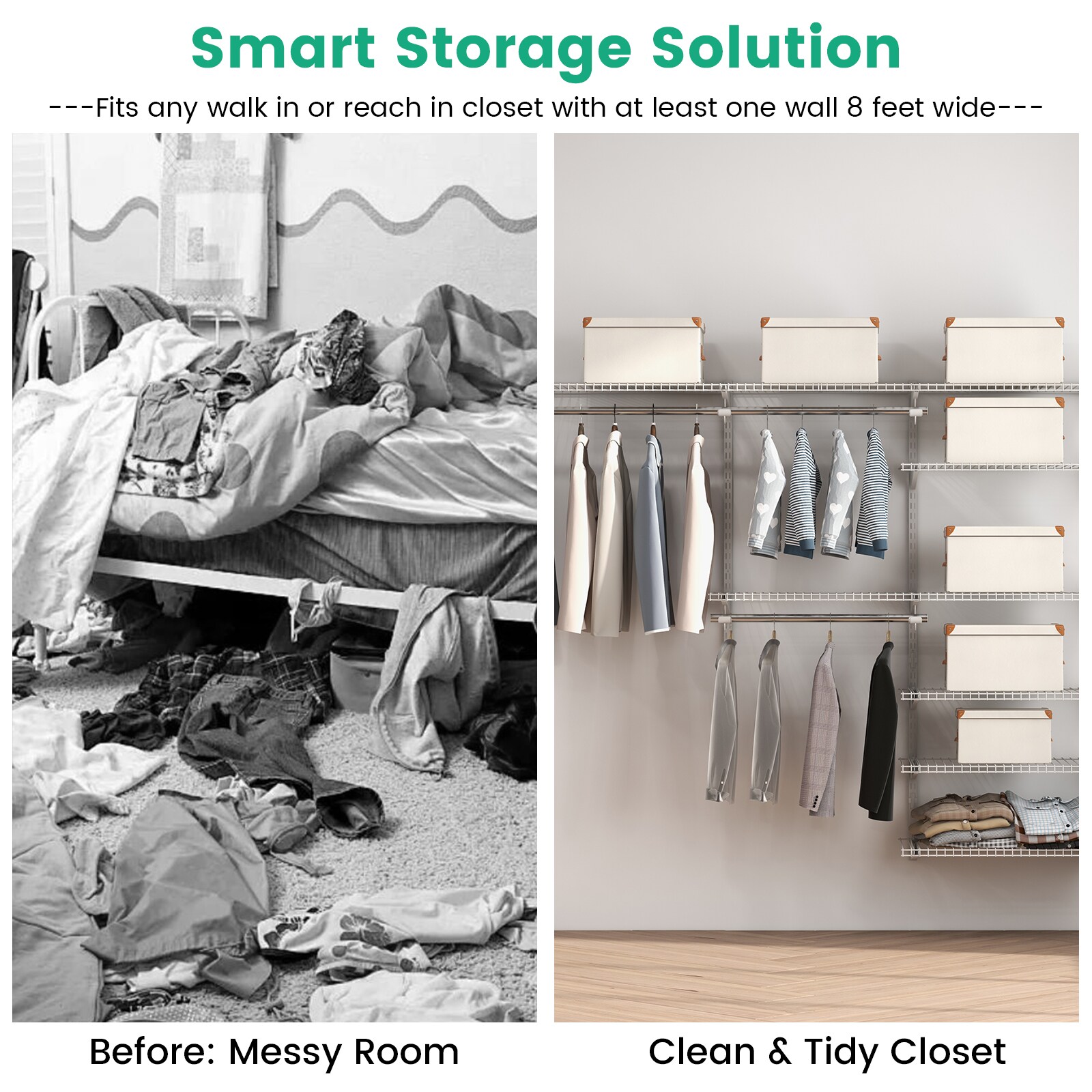 Slickblue D-CO-HW51566WH Garment-Racks - View #8