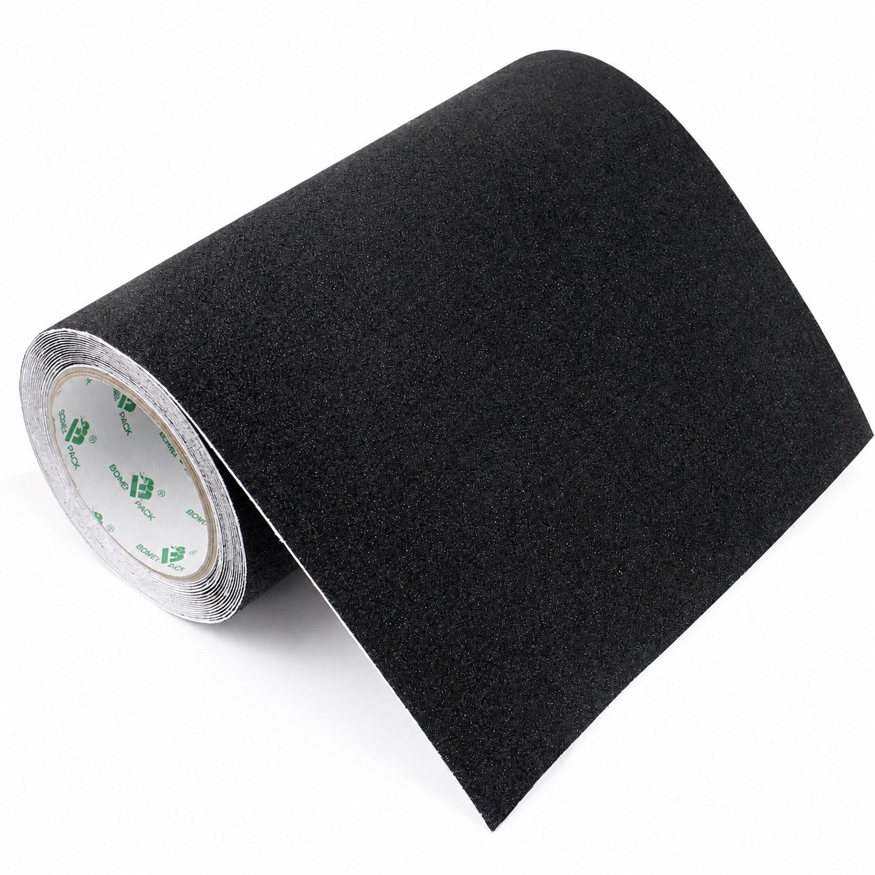 Etokfoks  10 in x 16 5 ft Wide Roll Heavy Duty Anti Slip Traction Tape Indoor Outdoor Waterproof Non Skid Stair Treads