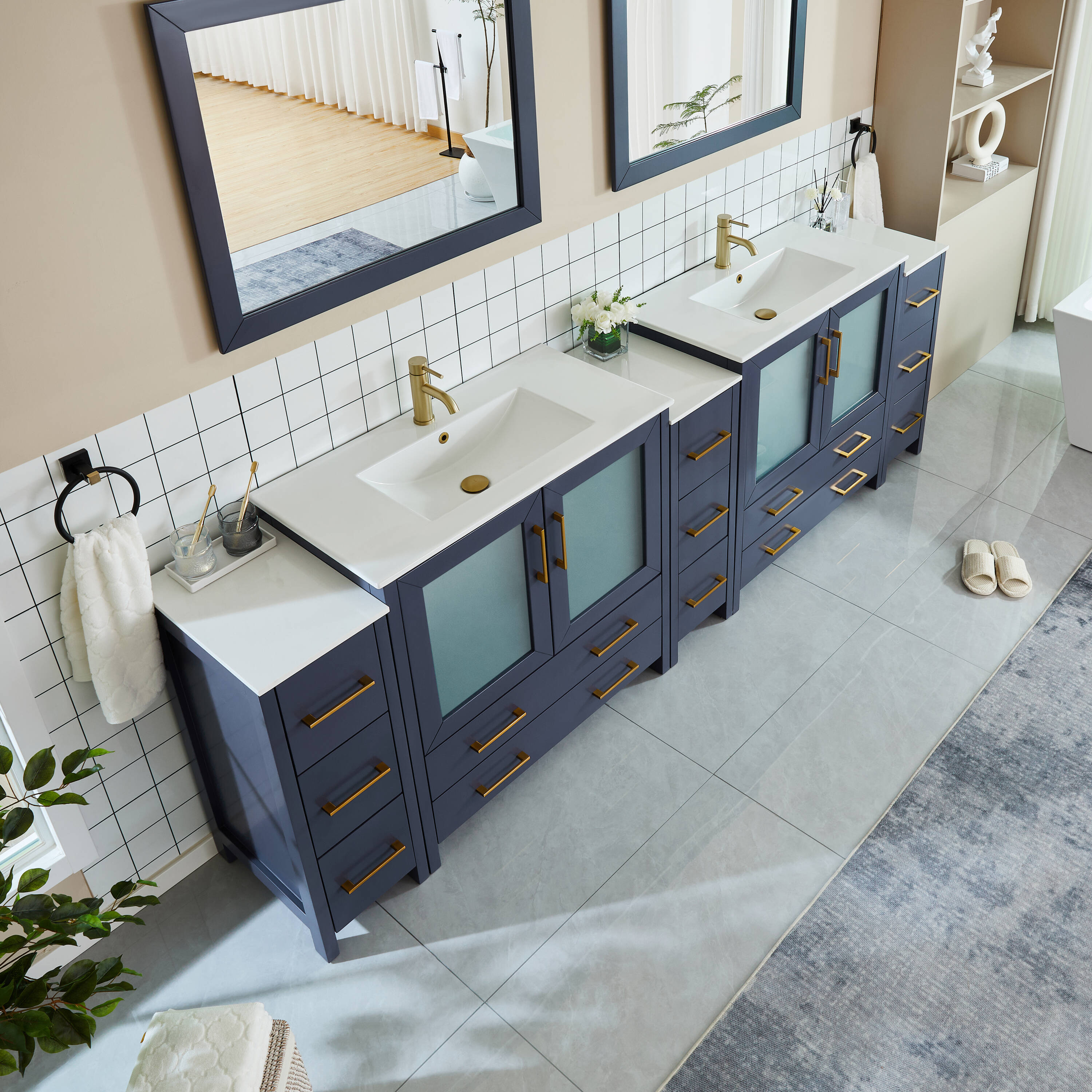 Vanity Art VA3036-108B Bath-Vanity-Combo - View #9