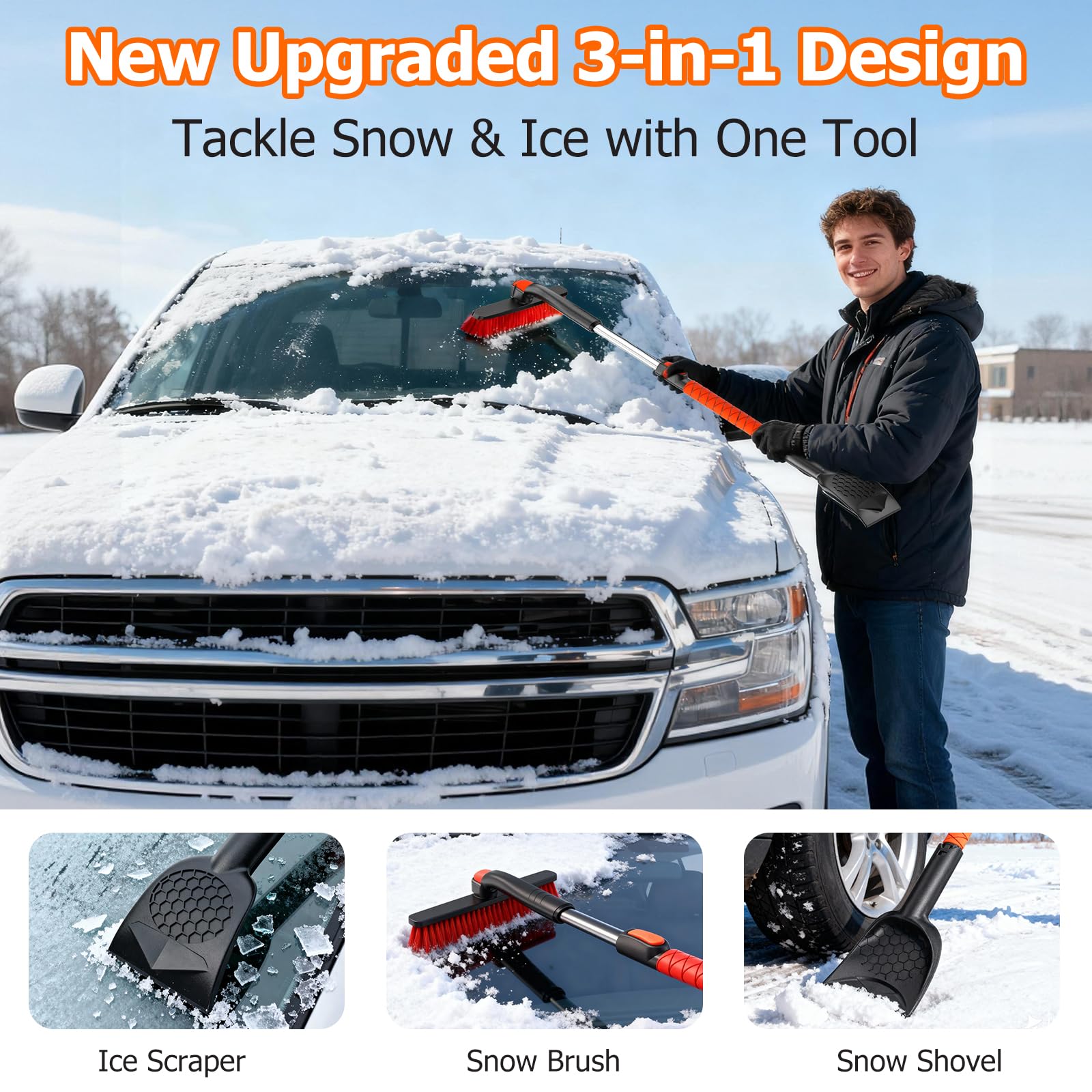 Afoxsos LAF1222W20 Snow-Shovels - View #2