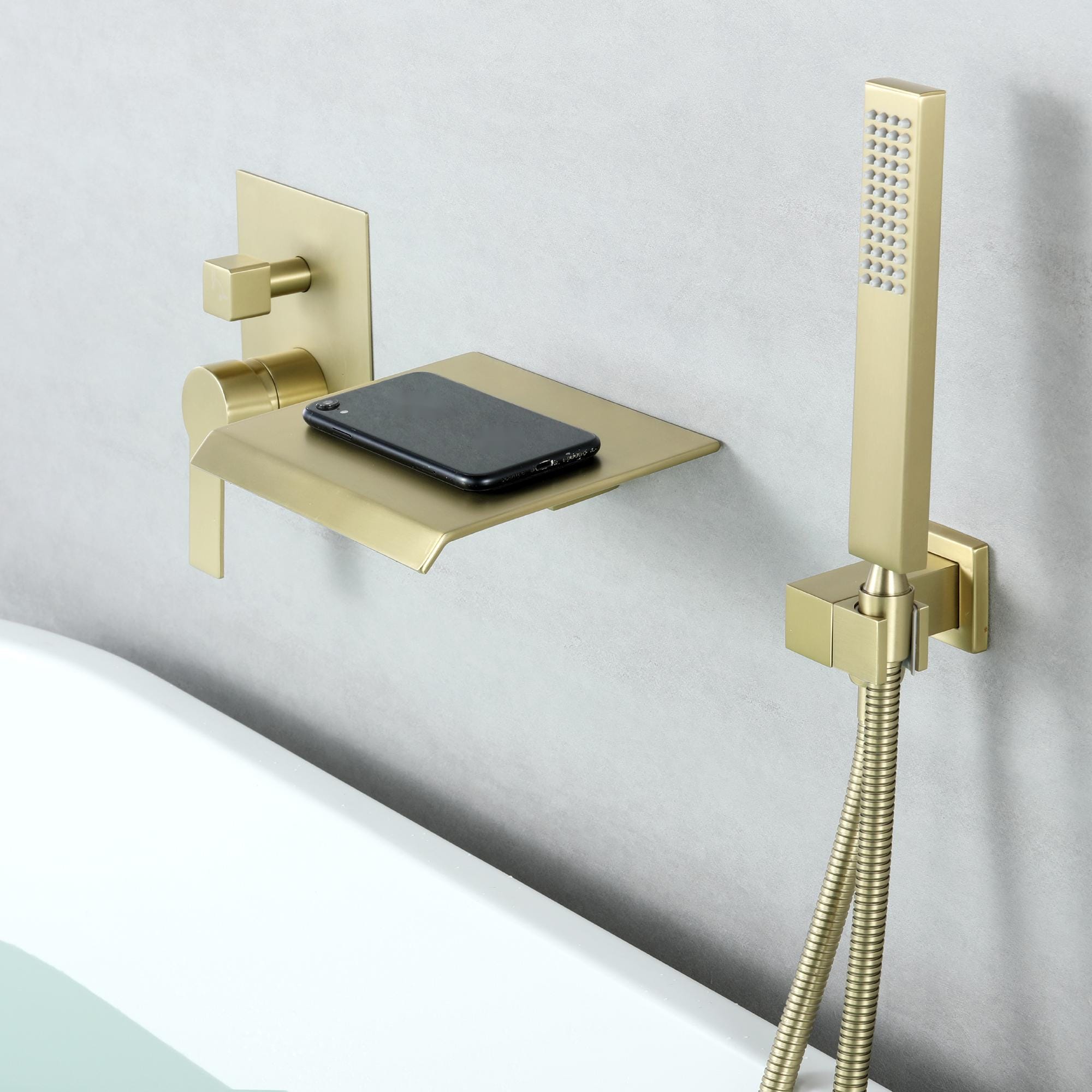 WELLFOR SPA-88021BG Roman-Tub-Faucets - View #3