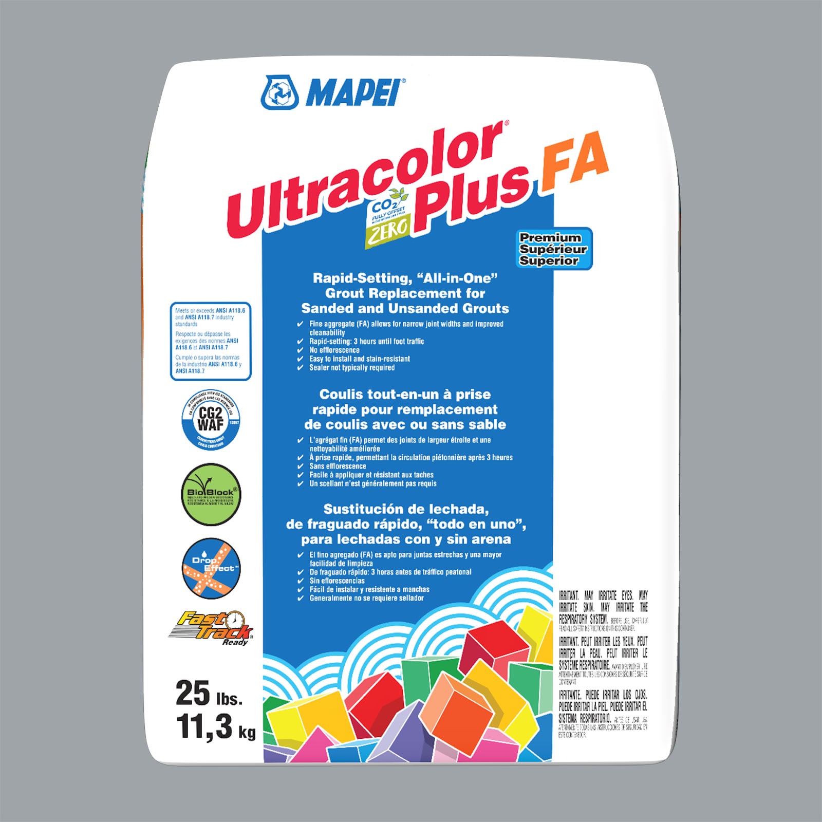 MAPEI 6BU523011 Ultracolor Plus FA Armor #5230 All-in-one Grout (25-lb)