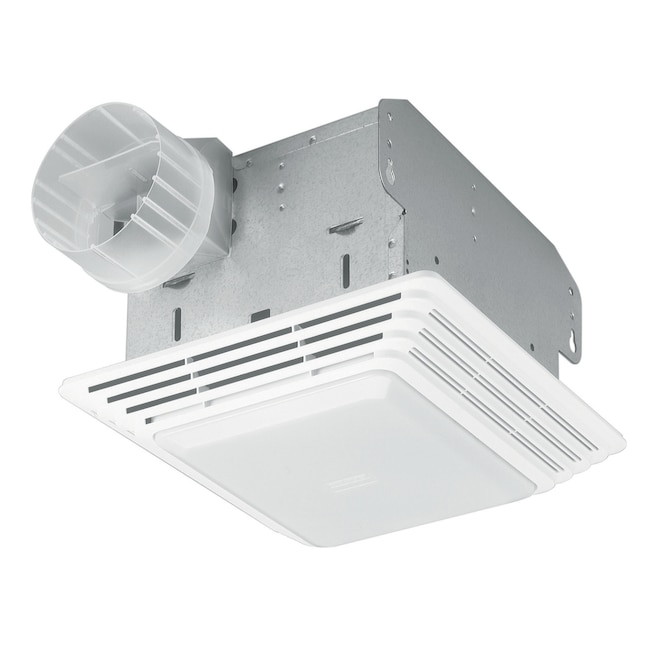 50 Cfm White Lighted Bathroom Fan