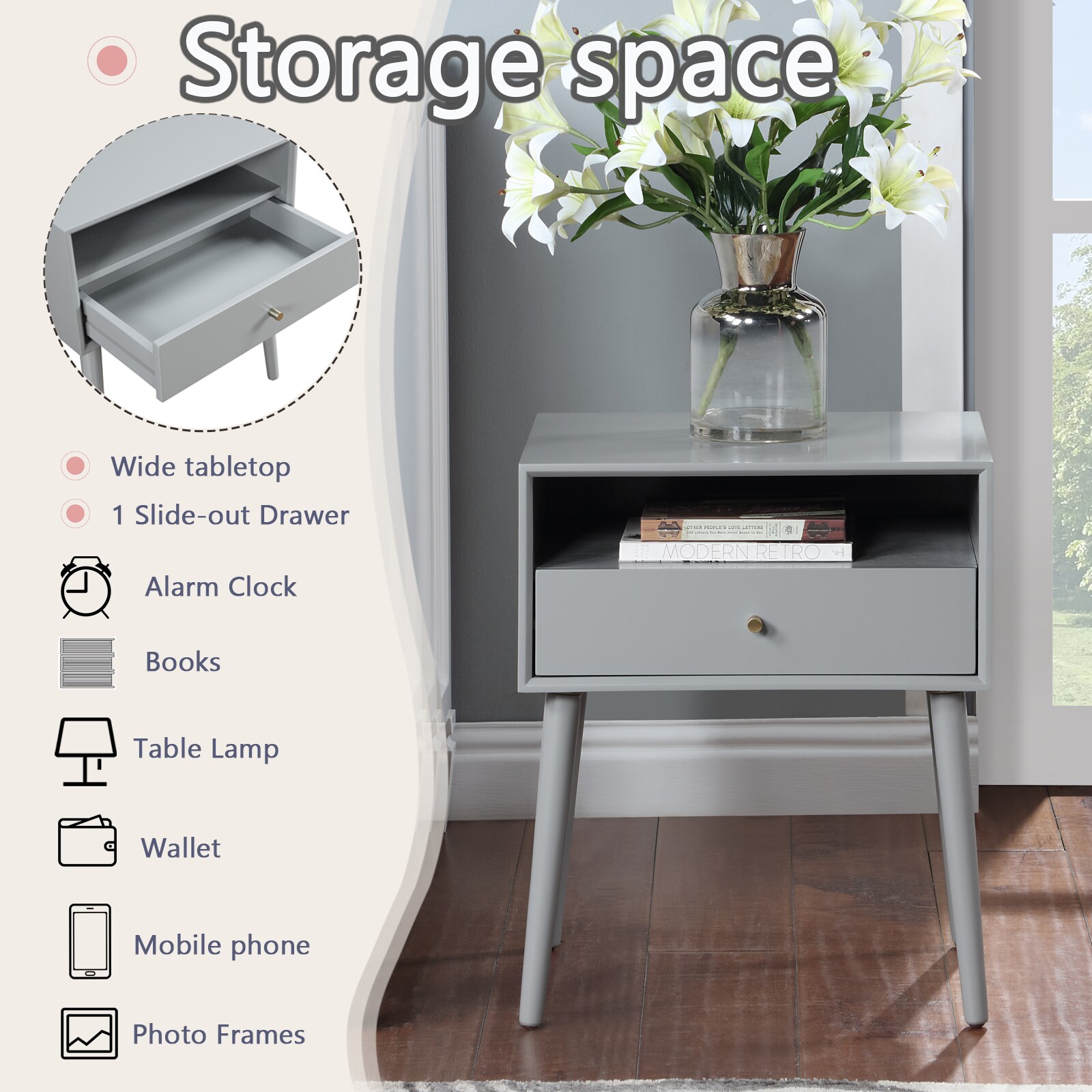 Kahomvis FB-QPN1-478 nightstands - View #5