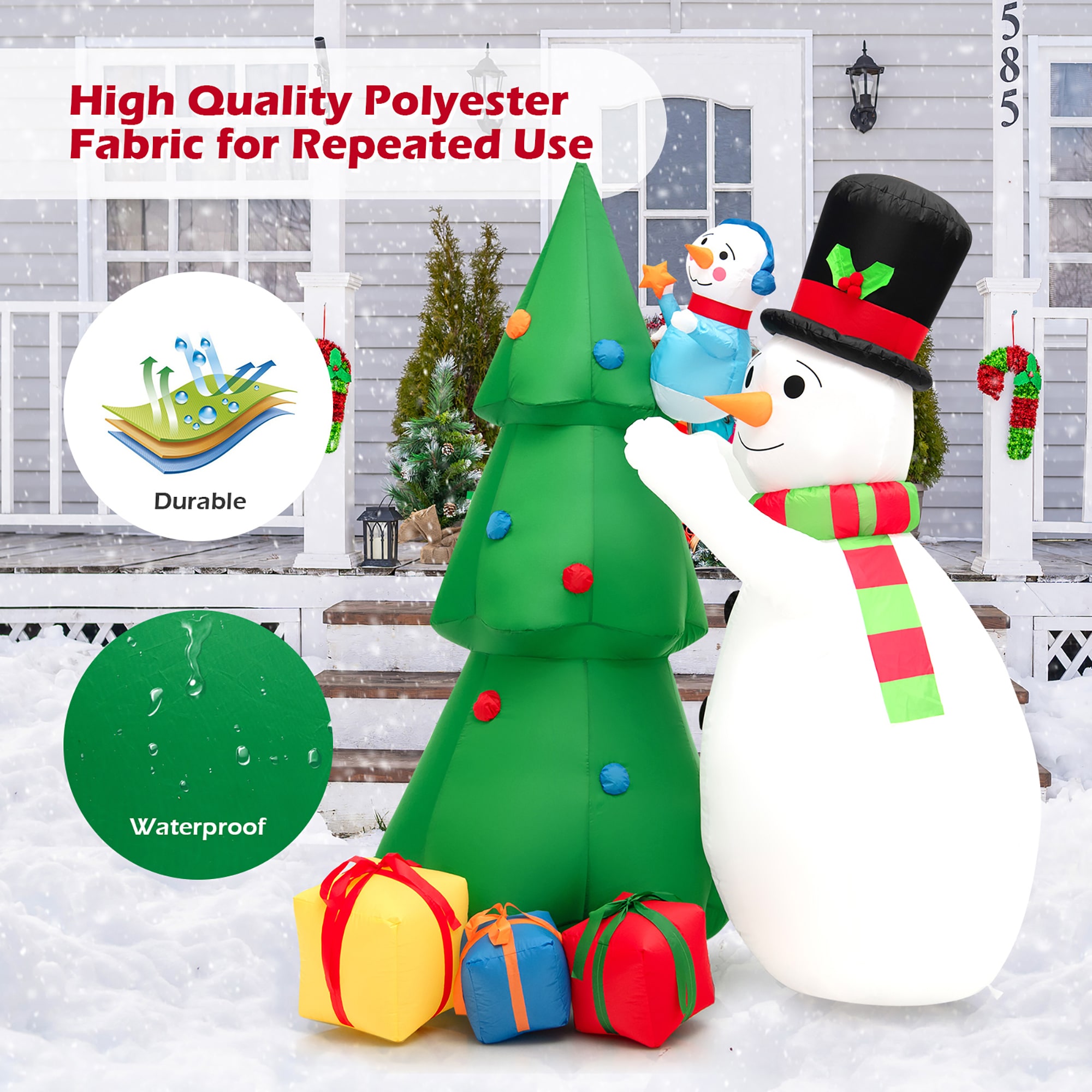 Costway LWS00691 Christmas-Inflatables - View #7