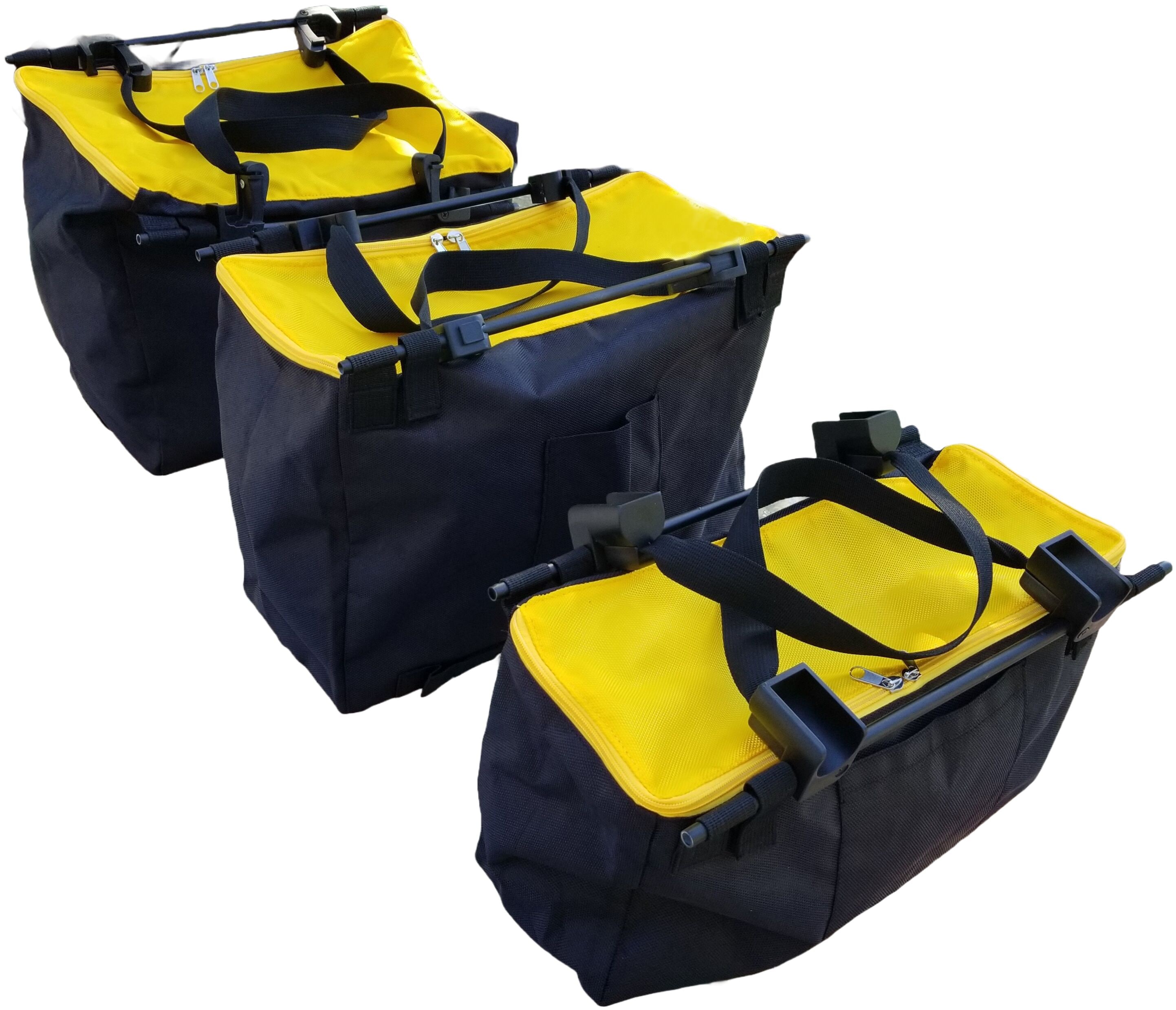 UpCart 3 -Count Medium Heavy Duty Black All-purpose Storage Bag ( 12-in H x 16-in W )