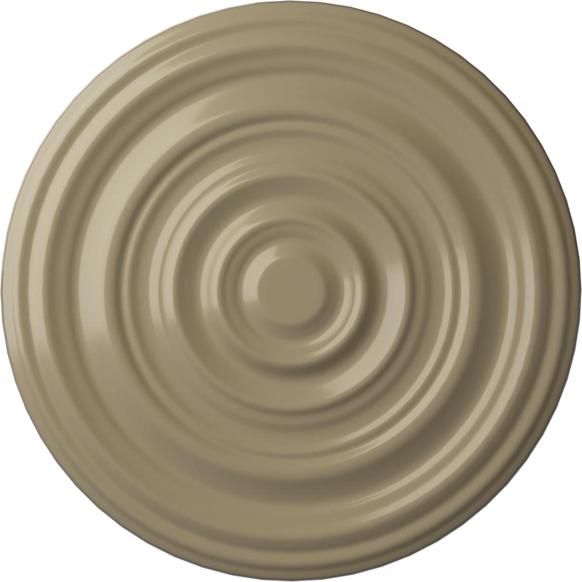 Ekena Millwork CM29CAGDF Carton Smooth 29.125-in W x 29.125-in L Painted Gobi Desert Polyurethane Whole Ceiling Medallion