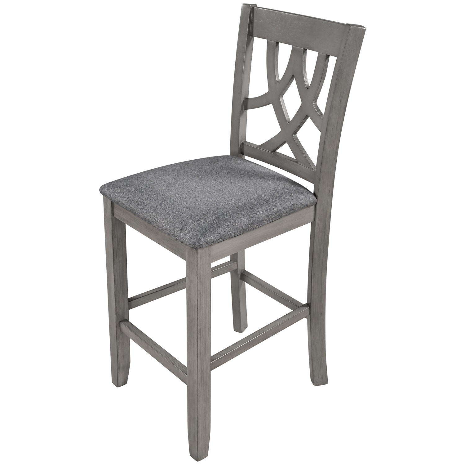 SINOFURN SYA010066GY Counter Height Kitchen Dining Chairs