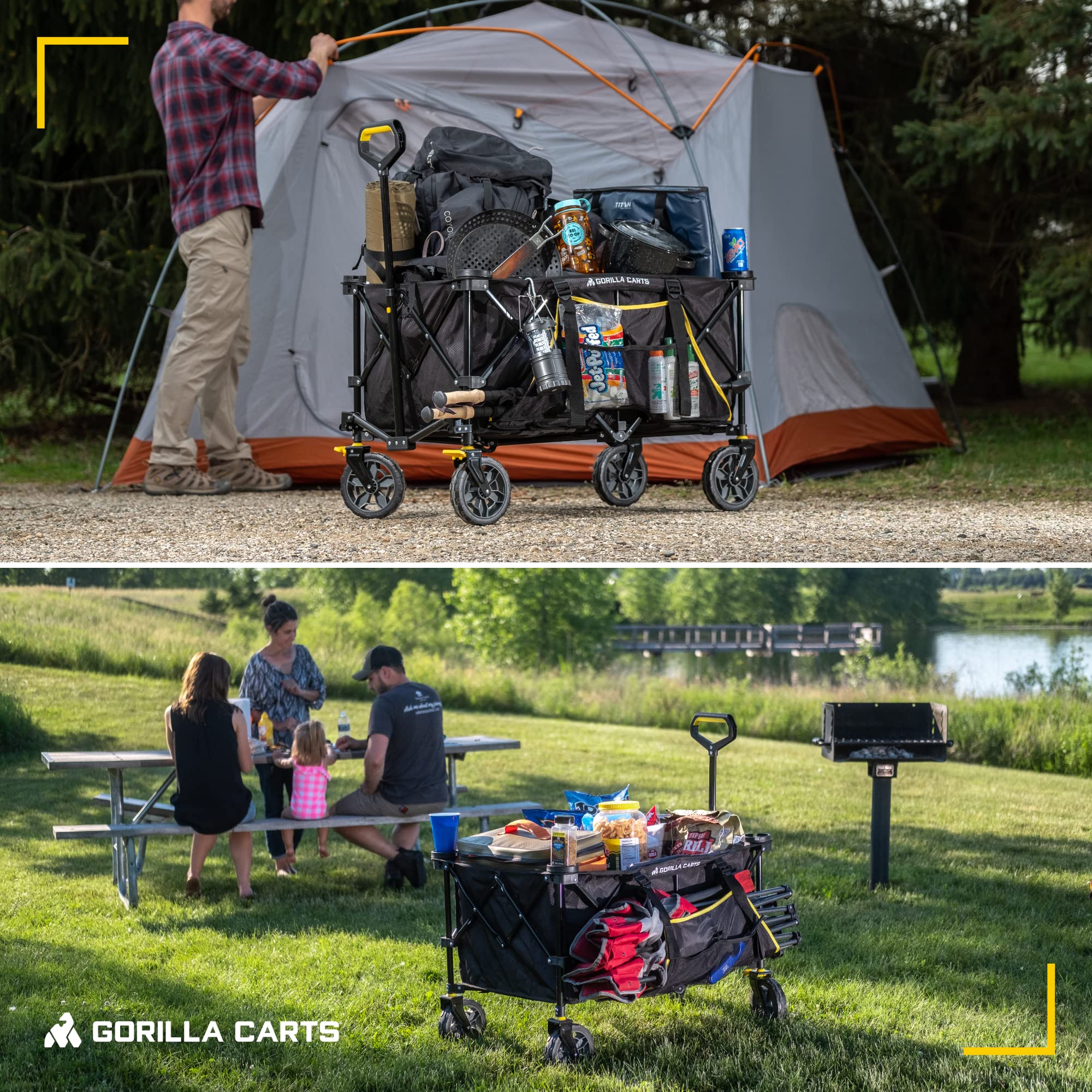 Gorilla Carts GCSW-7P Yard-Carts - View #5