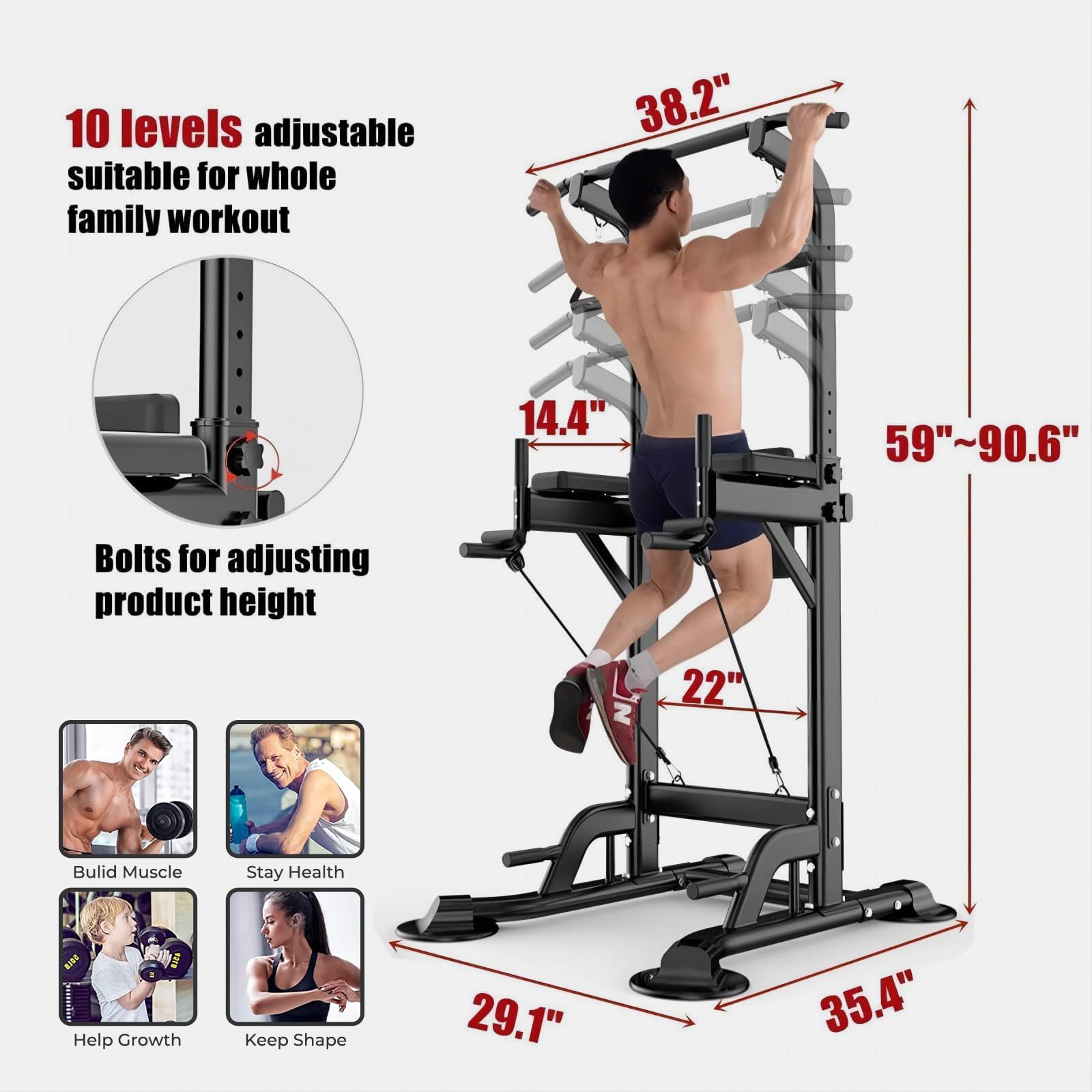 Redliro B08QCR4DXD Weight-Training-Accessories - View #5
