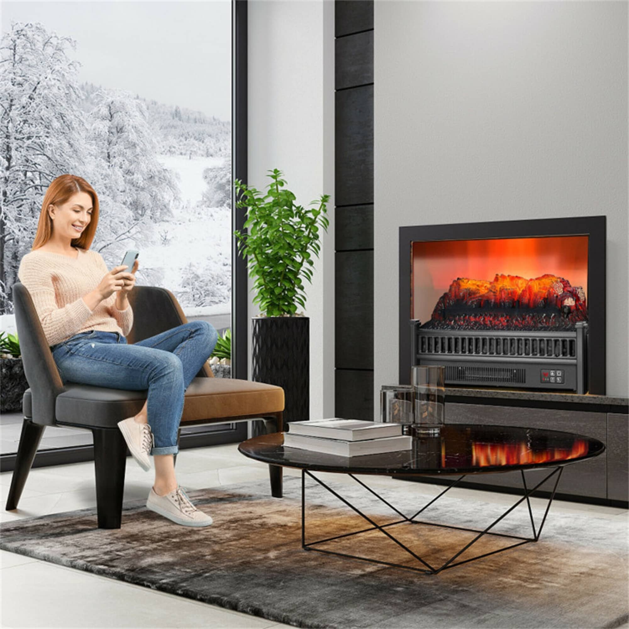 BABOOM BOM-832US-BK-CO Electric-Fireplaces - View #4