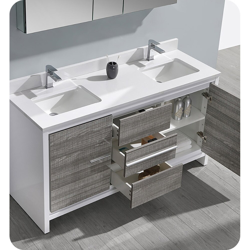 Fresca FCB8119HA-CWH-U Bath-Vanity-Combo - View #6