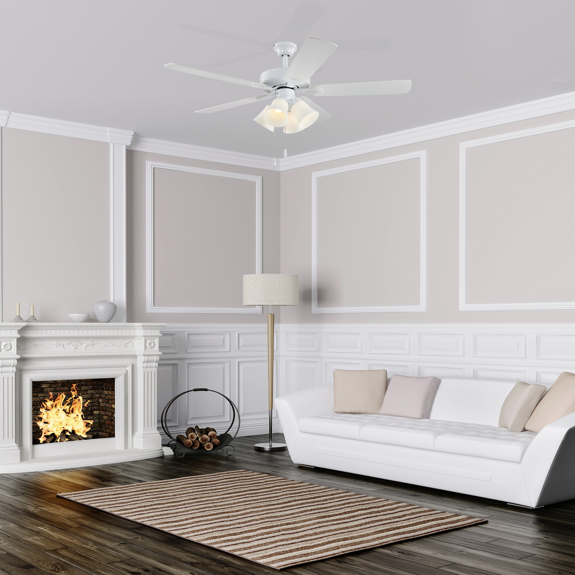 Edvivi FSJ7706WH Ceiling-Fans - View #3