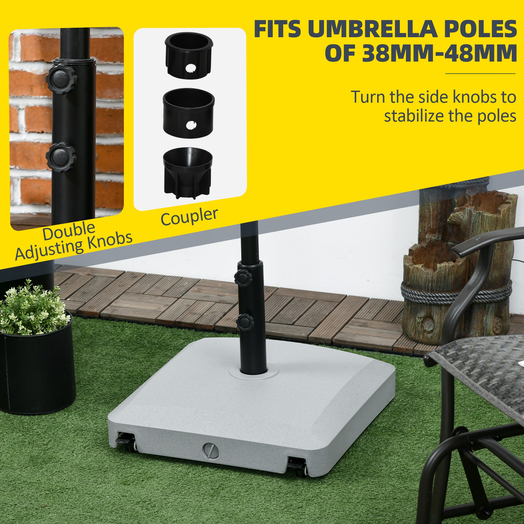 Sunrinx MG7-20-HWS Umbrella-Bases - View #5