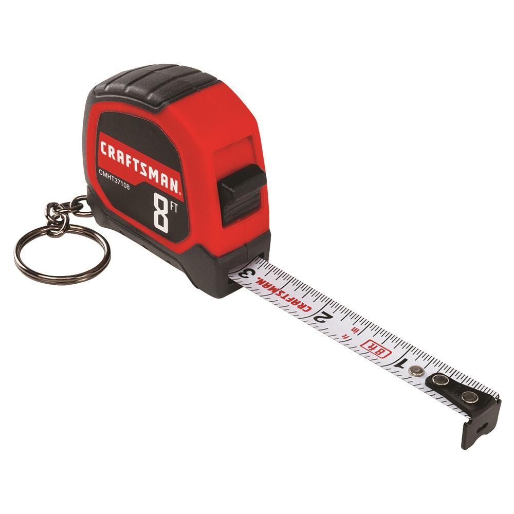 CRAFTSMAN KEYCHAIN 8-ft Tape Measure at