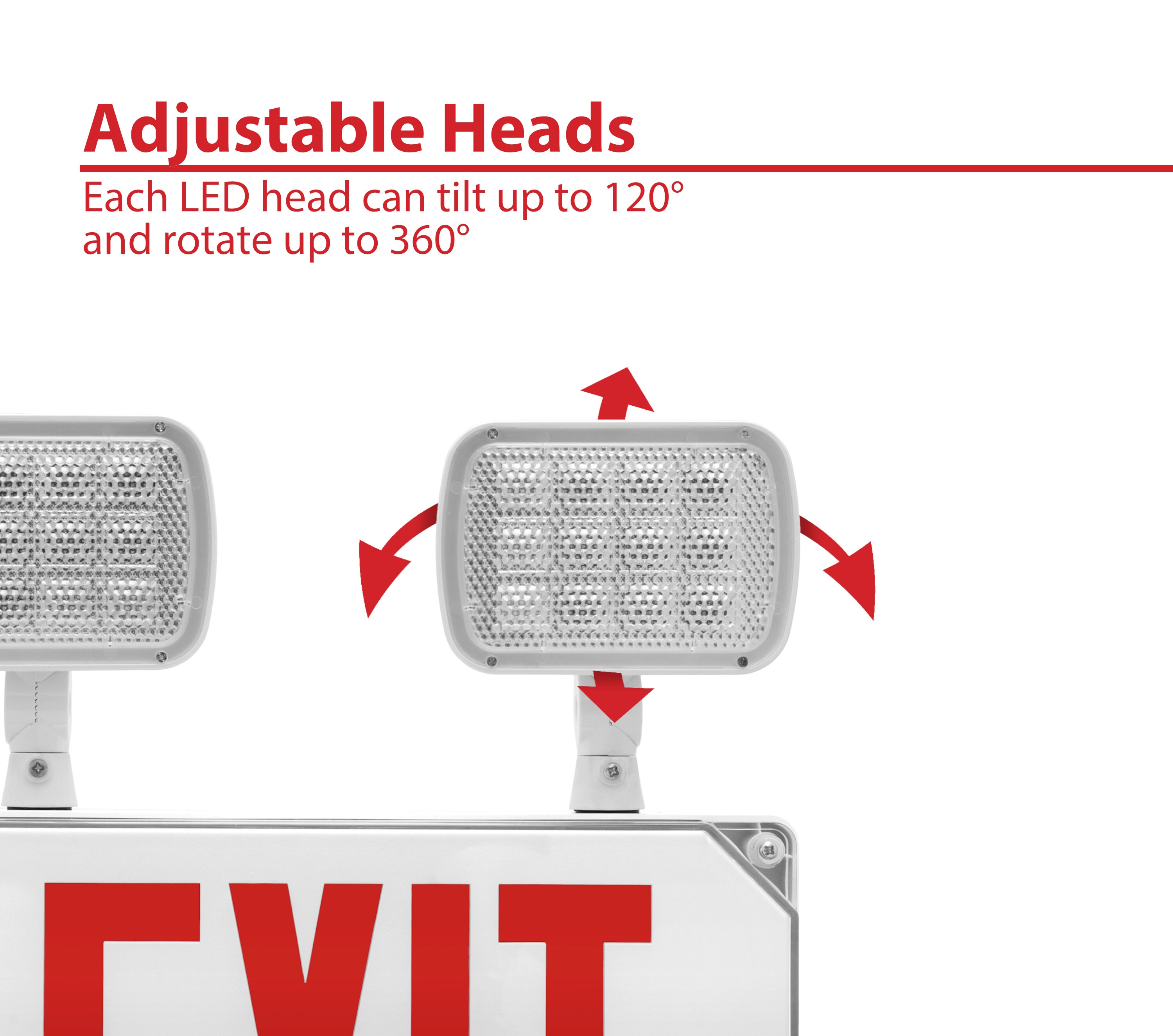 Nicor Lighting ECL51UNVWHR2 Emergency-Exit-Lighting - View #3