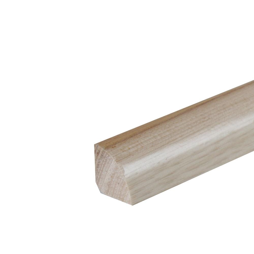 Flexco 1393856 Quarter round Natural 0.75-in T x 0.75-in W x 78-in L Solid wood Quarter round