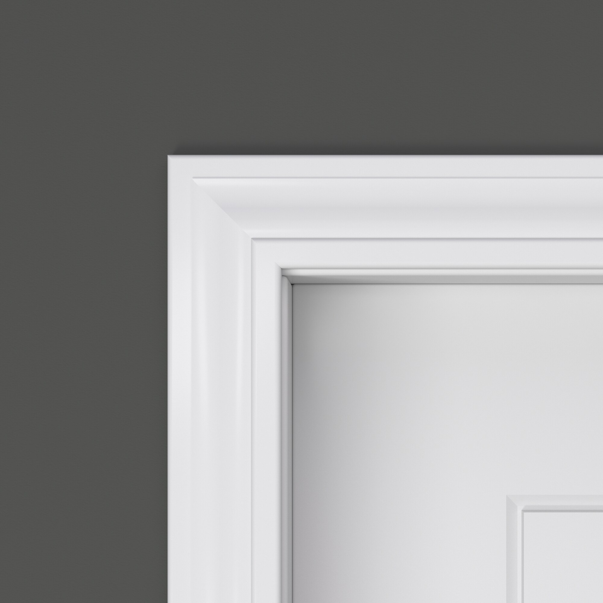 RELIABILT 2.0625-in x 36-in x 79.92-in Primed Pine Door Casing Kit