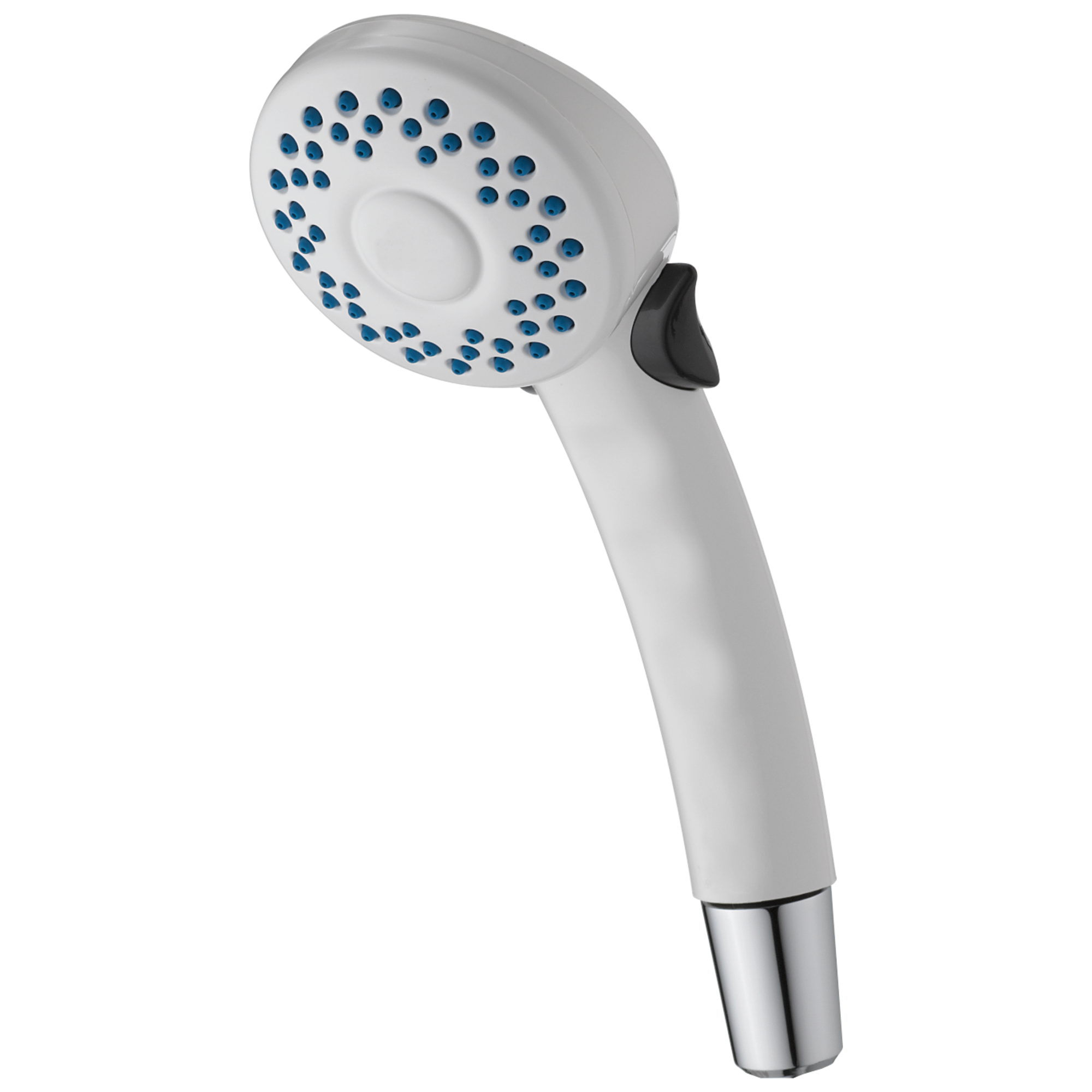 Delta Universal Showering Components White 2.81-in Round Handheld ...