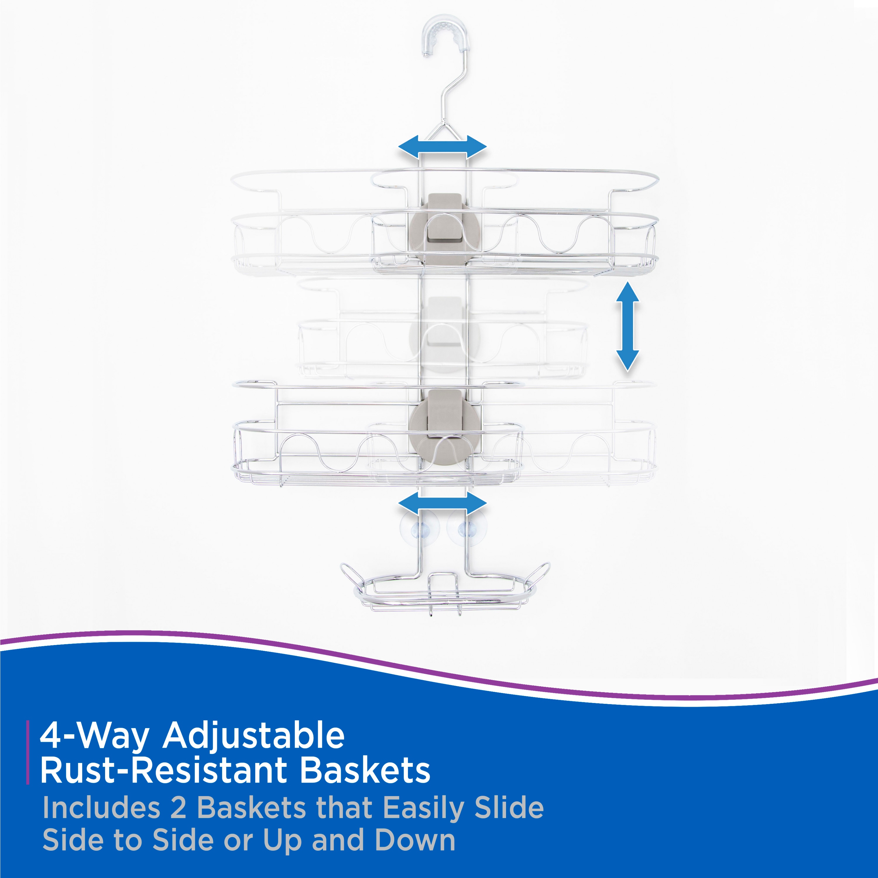 Kenney KN614124 Hanging-Shower-Caddies - View #4