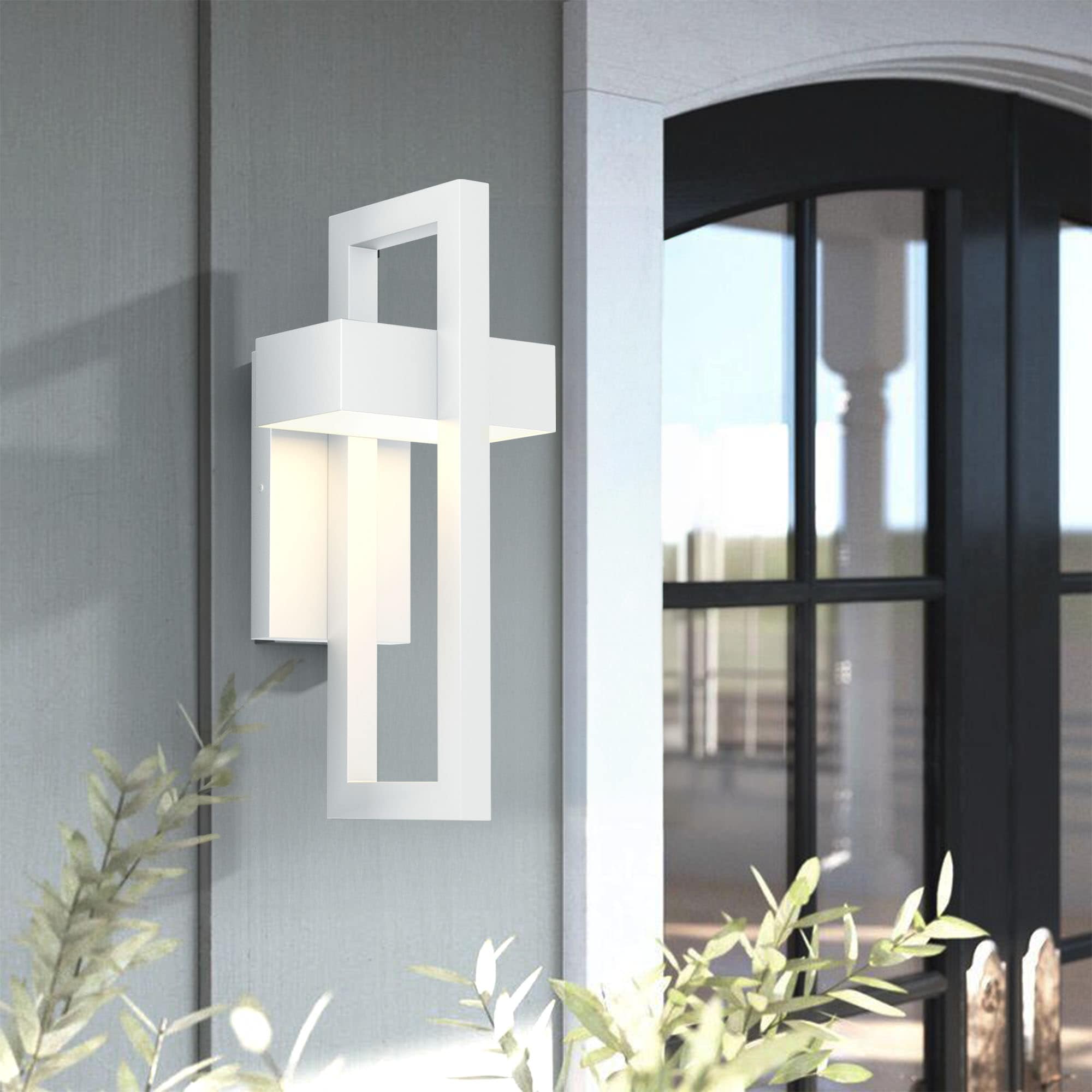 LamQee 06FTL0247BWT Outdoor-Wall-Lighting - View #2