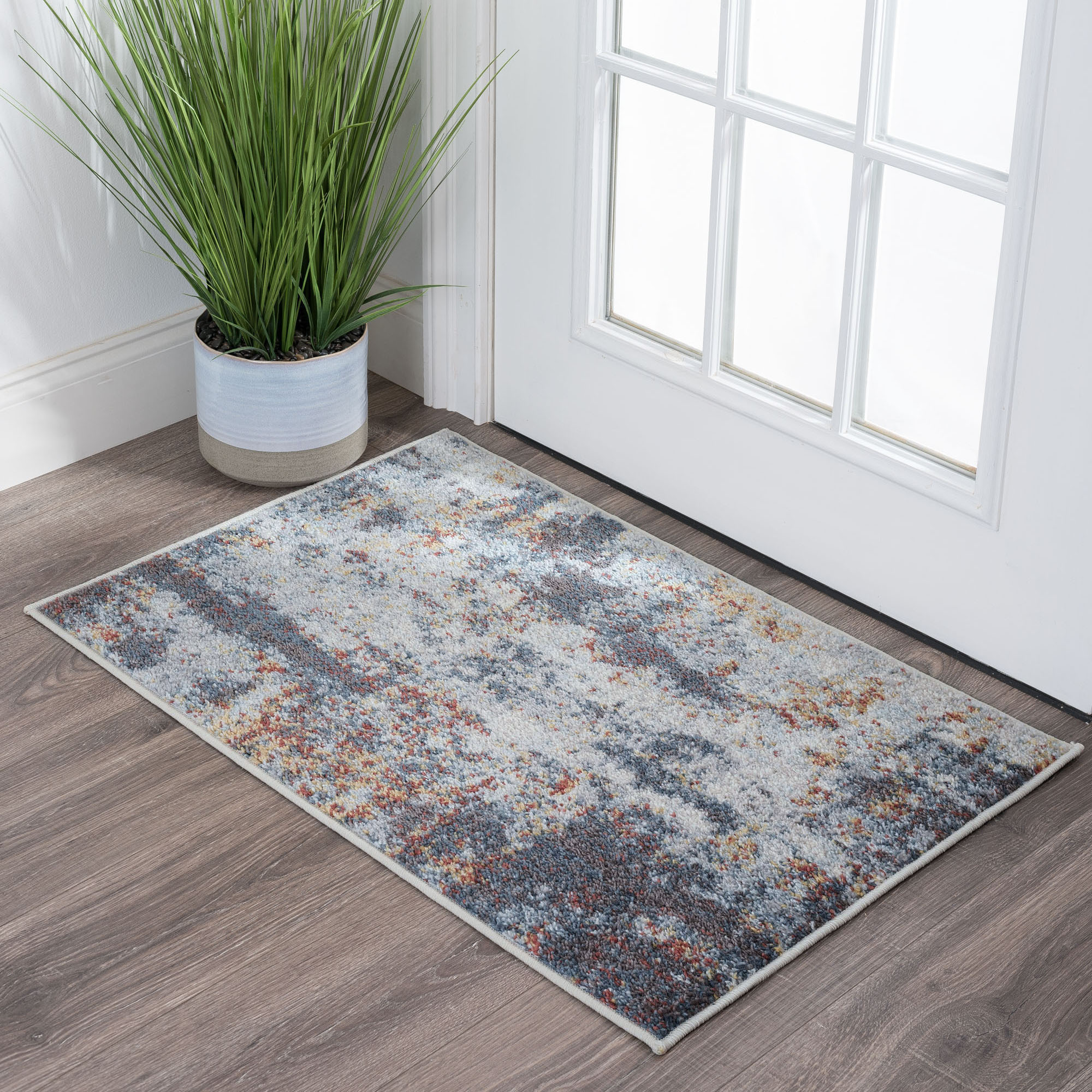 Tayse BCL1501 2X3 Barclay 2 x 3 (ft) Loomed Polypropylene Beige Rectangular Indoor Throw rug
