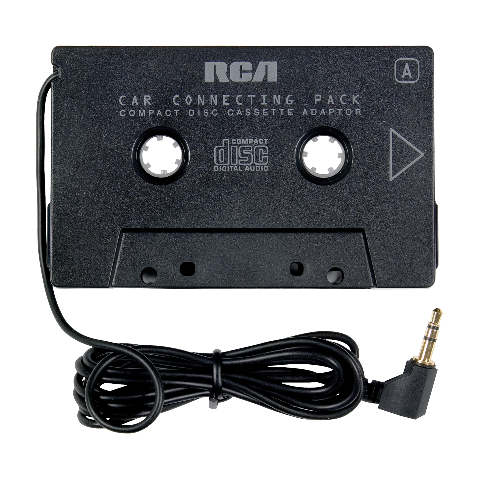 RCA CD/Auto Cassette Adapter - Connects Portable Players to Car Cassette  Deck - Compatible with 30.5mm Headphone Output in the Mobile Audio  department at