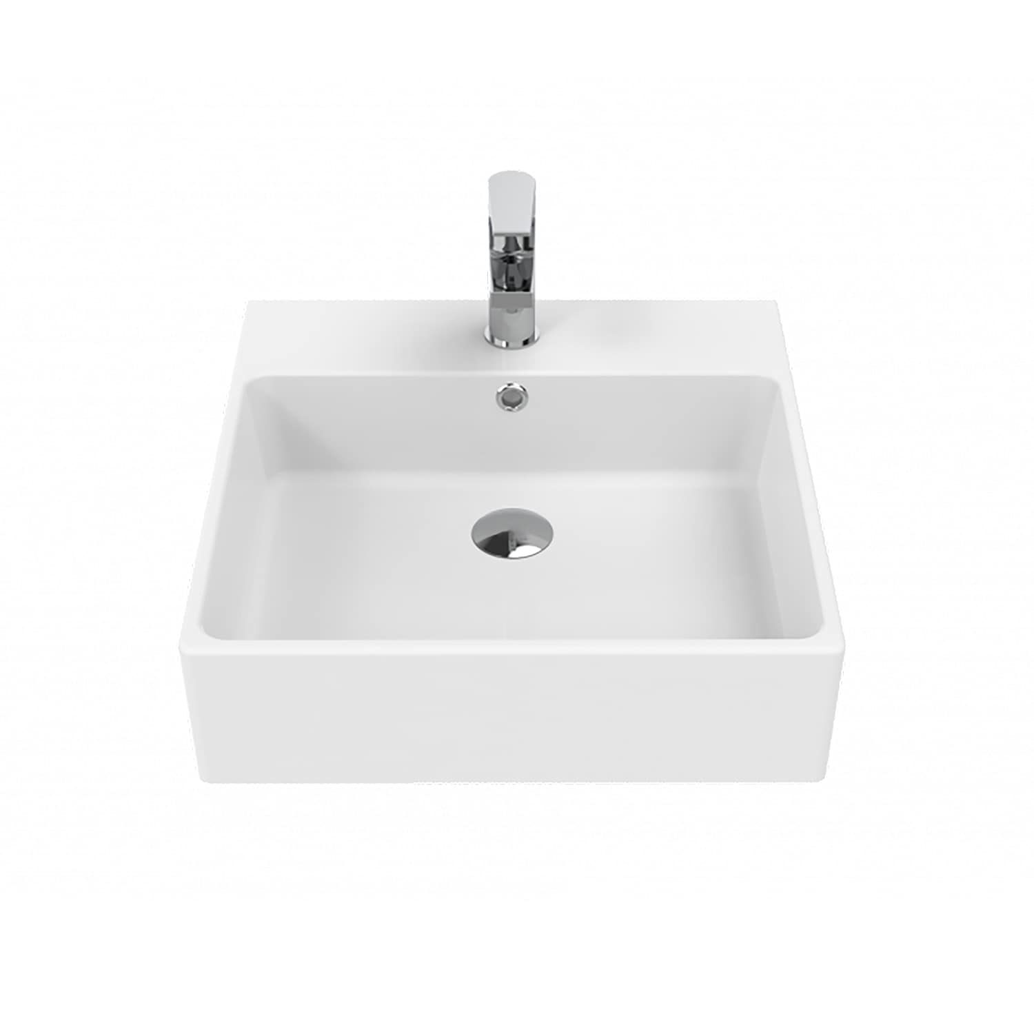 WS Bath Collections SIMPLE 50.50A.01 Bath-Sink - View #2