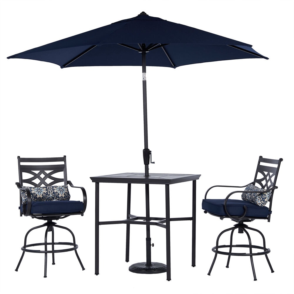 Hanover MCLRDN3PCBRSW2-SU-N Patio-Dining-Sets - View #2