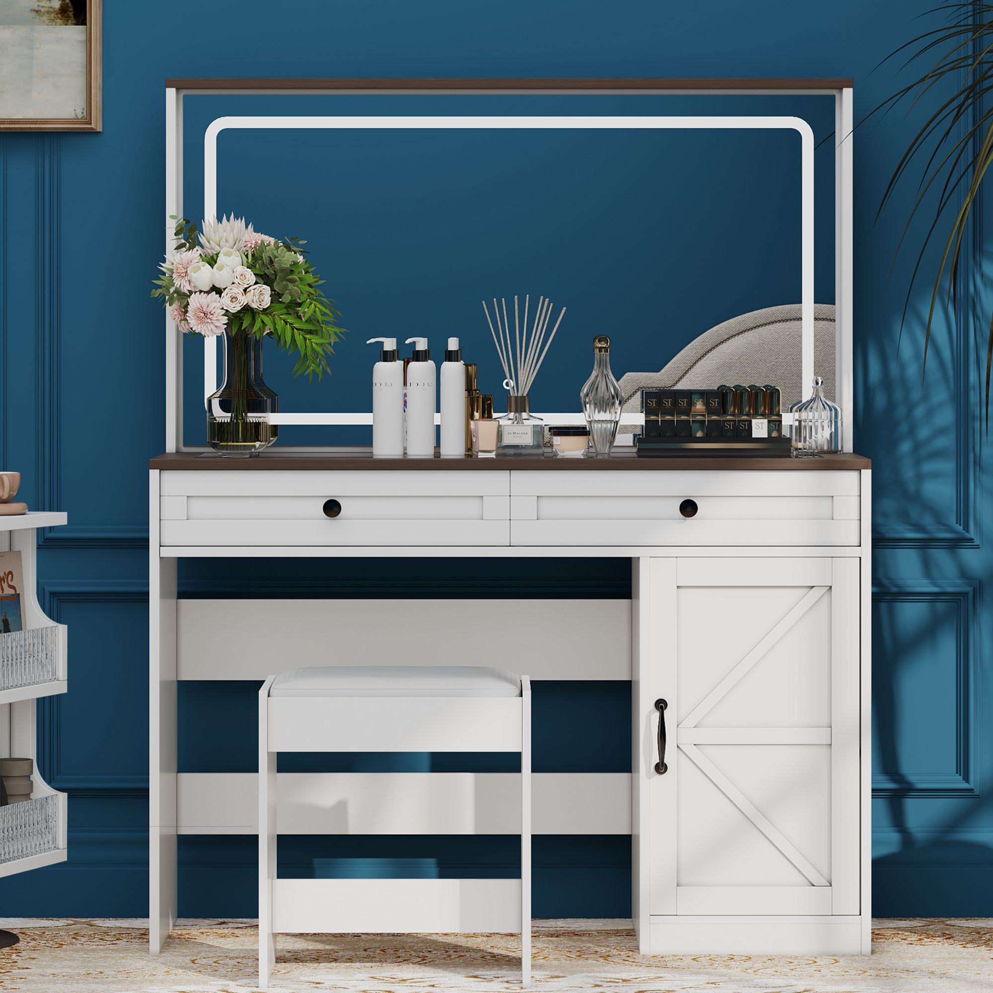 Yiekholo LL-1877AAK Bedroom-Vanities - View #2