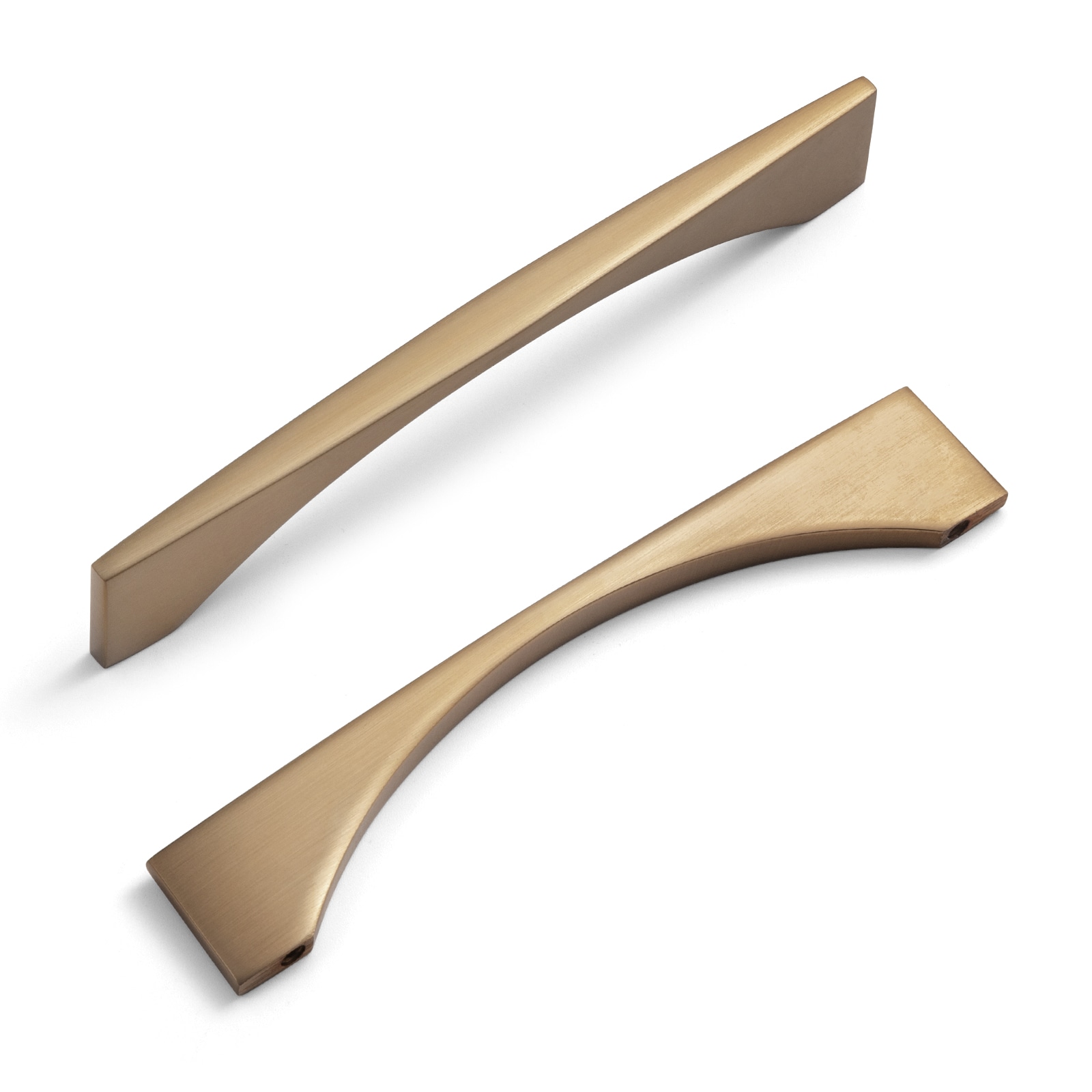 Miaokesen 074UBR-128 5-1/16-in , 128mm Center to Center Champagne Bronze Novelty Handle 6 -Pack