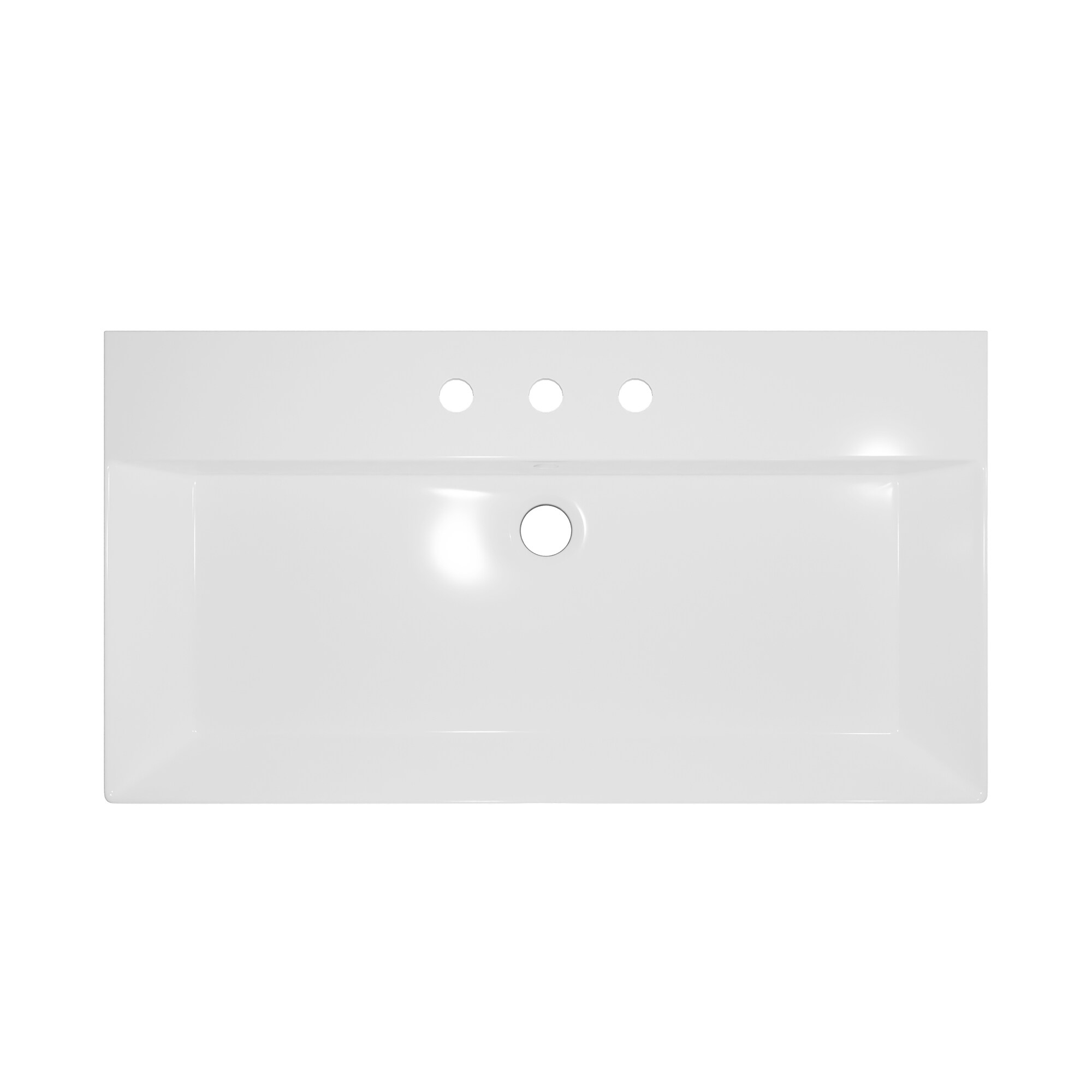WS Bath Collections ENERGY 85.03 Bath-Sink - View #2